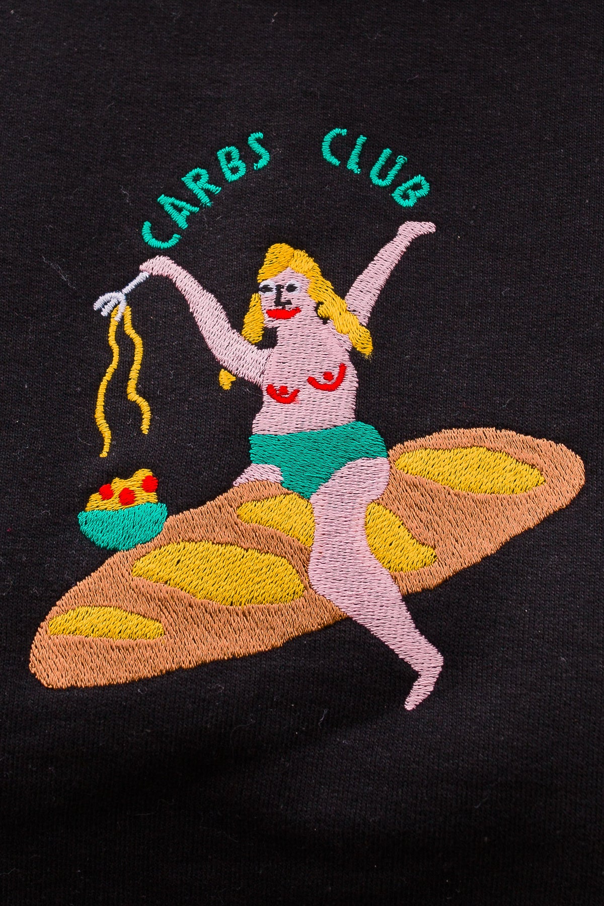Carbs Club Embroidered Sweatshirt