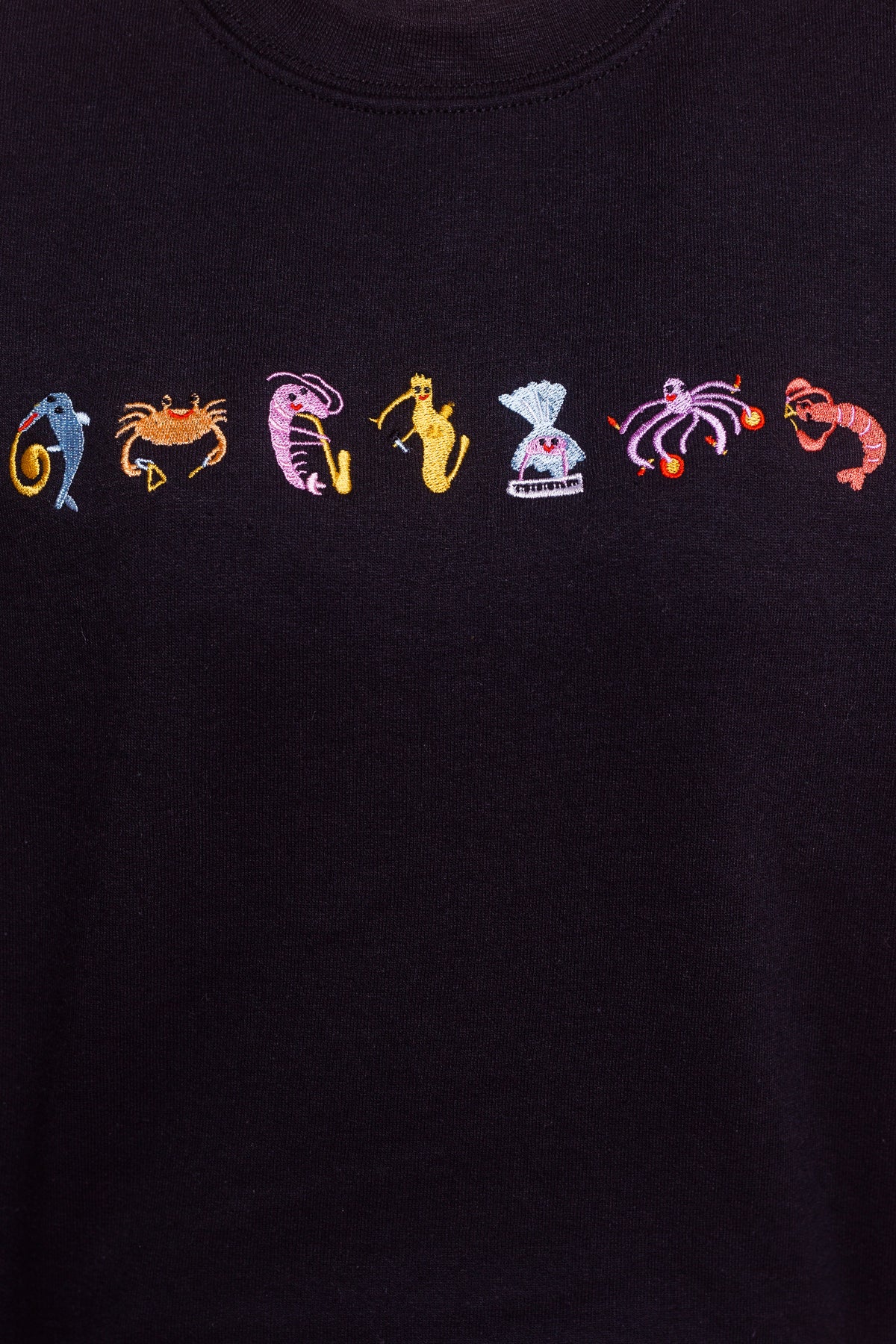 Seafood Medley Embroidered Sweatshirt
