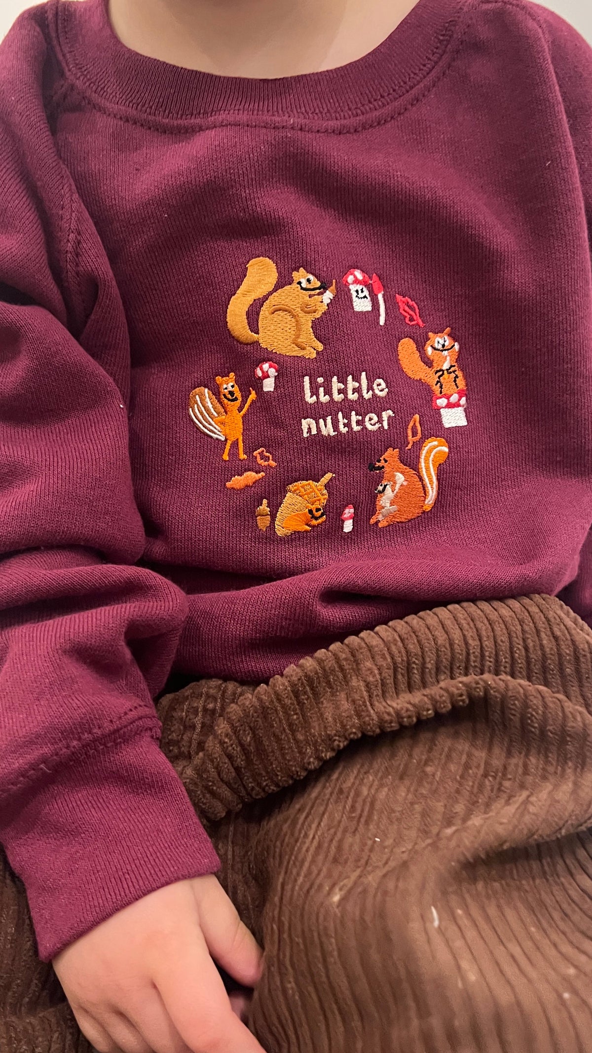 KIDS - Little Nutter Oversized Sweatshirt