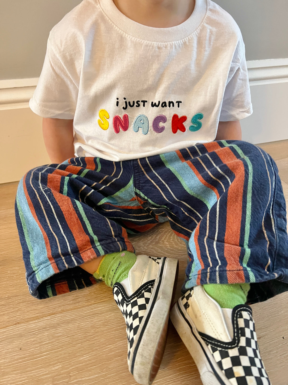 KIDS - I Just Want SNACKS T-Shirt