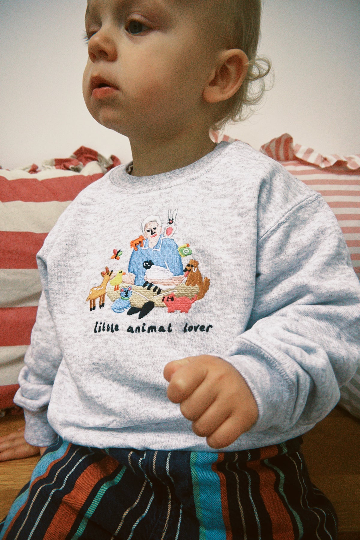 KIDS - Little Animal Lover Oversized Sweatshirt