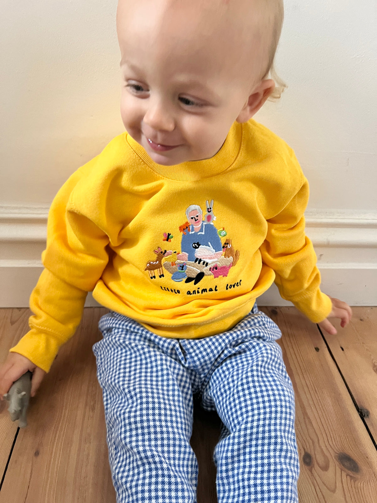 KIDS - Little Animal Lover Oversized Sweatshirt