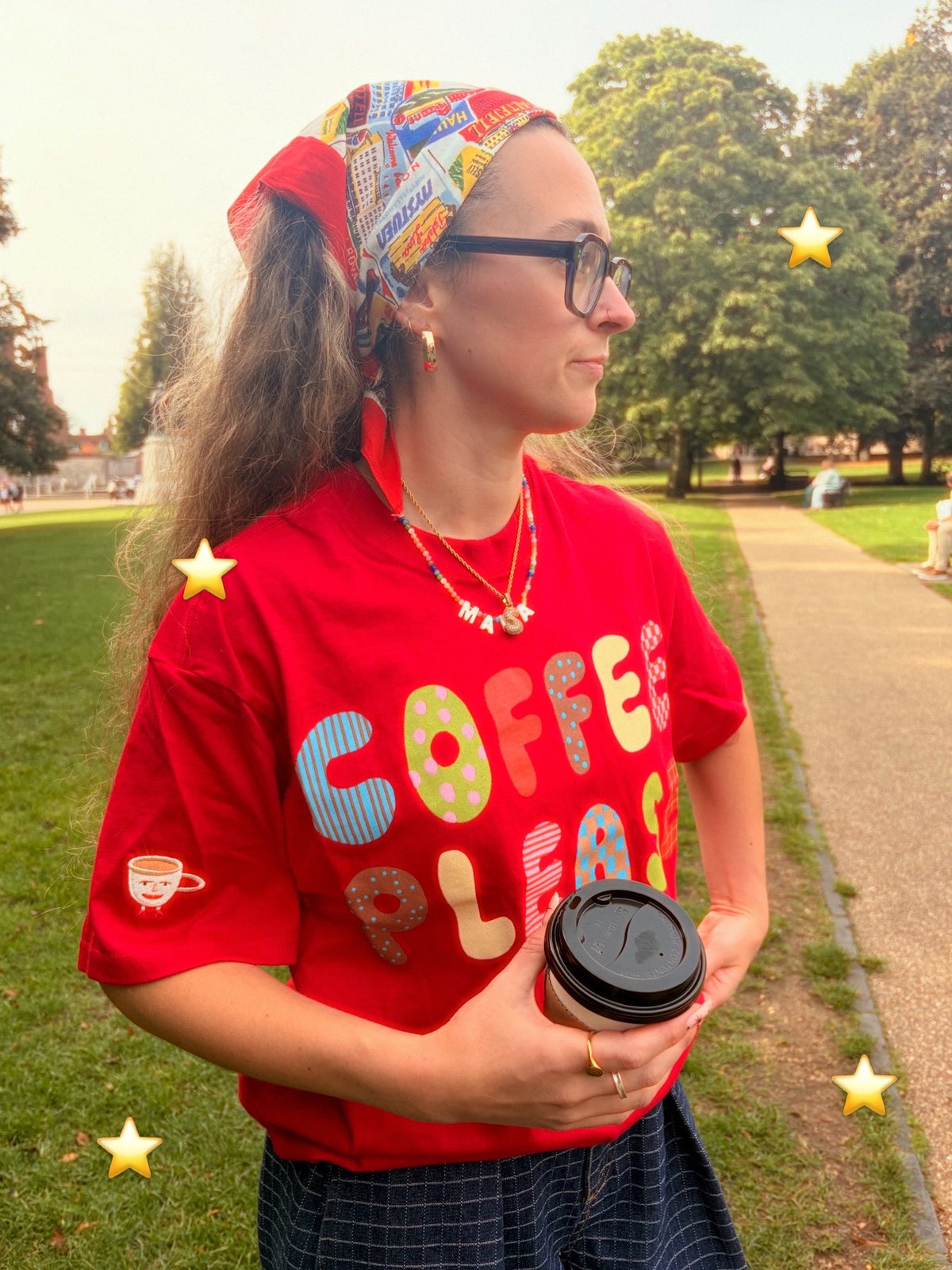 The Coffee Please Oversized T-Shirt