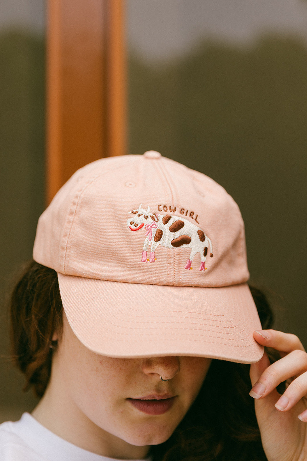 Cowgirl Embroidered Cap
