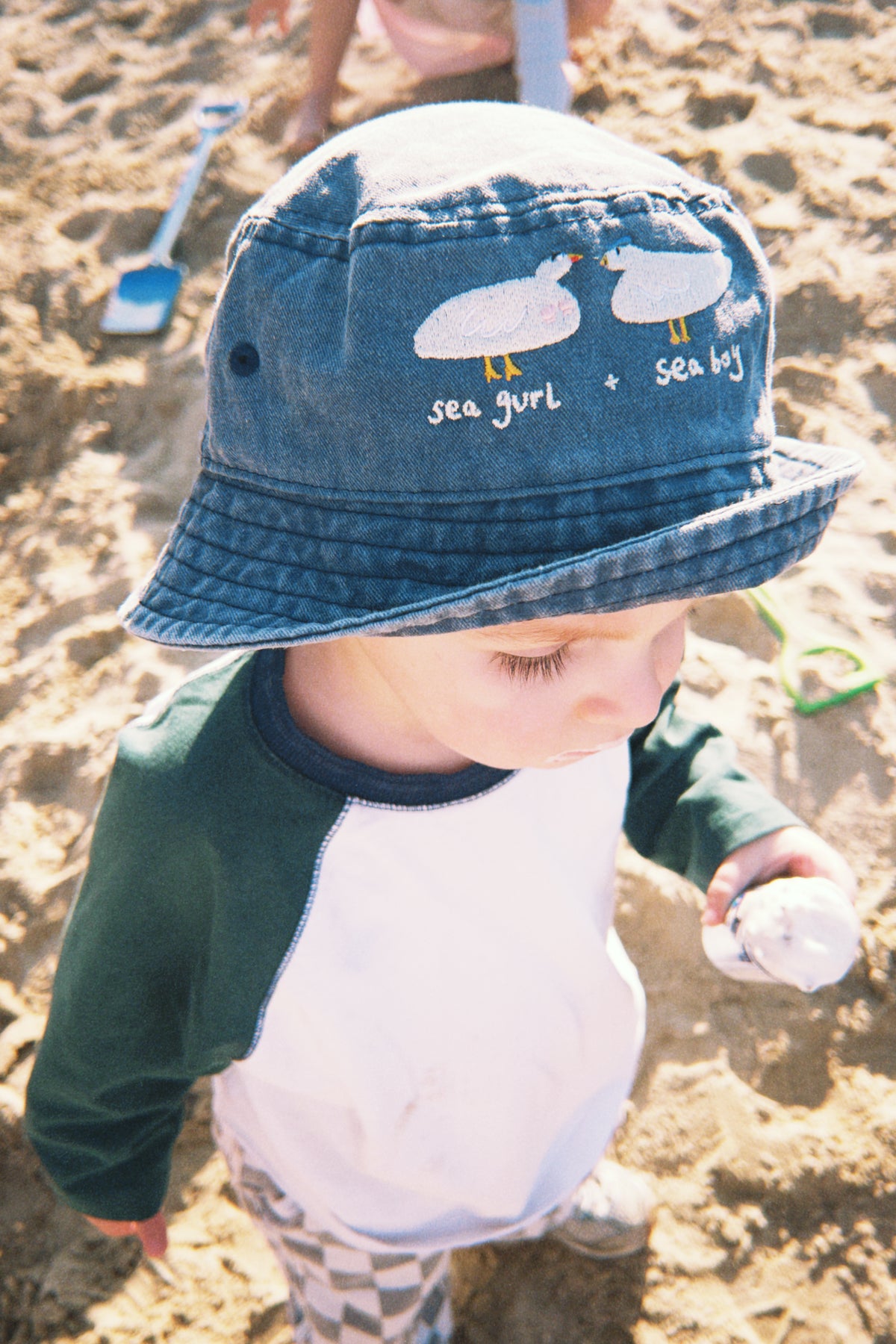 KIDS - Seagurl & Seaboy Embroidered Bucket Hat