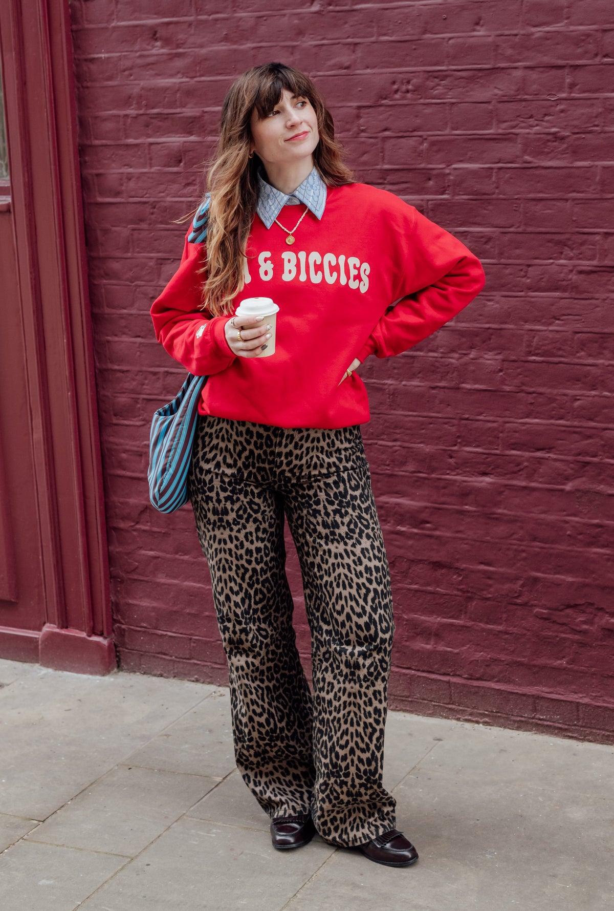 The Tea & Biccies Oversized Sweatshirt