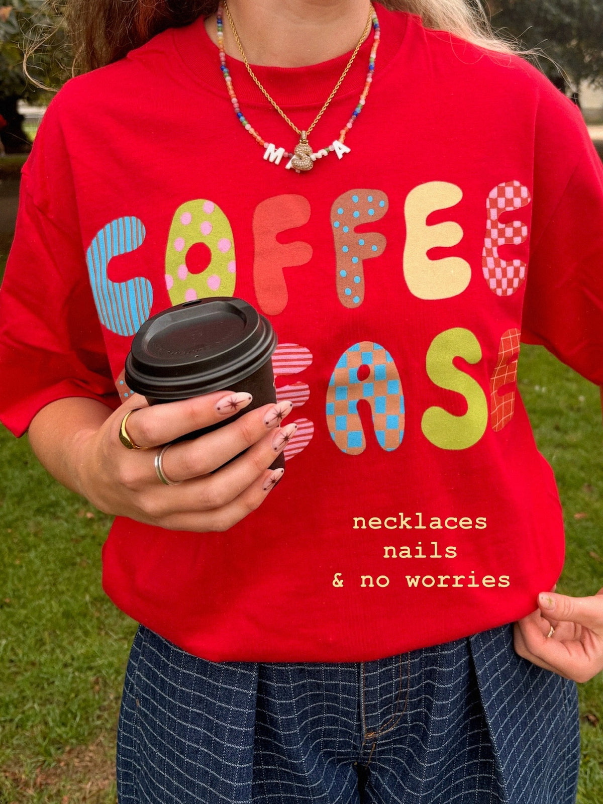 The Coffee Please Oversized T-Shirt