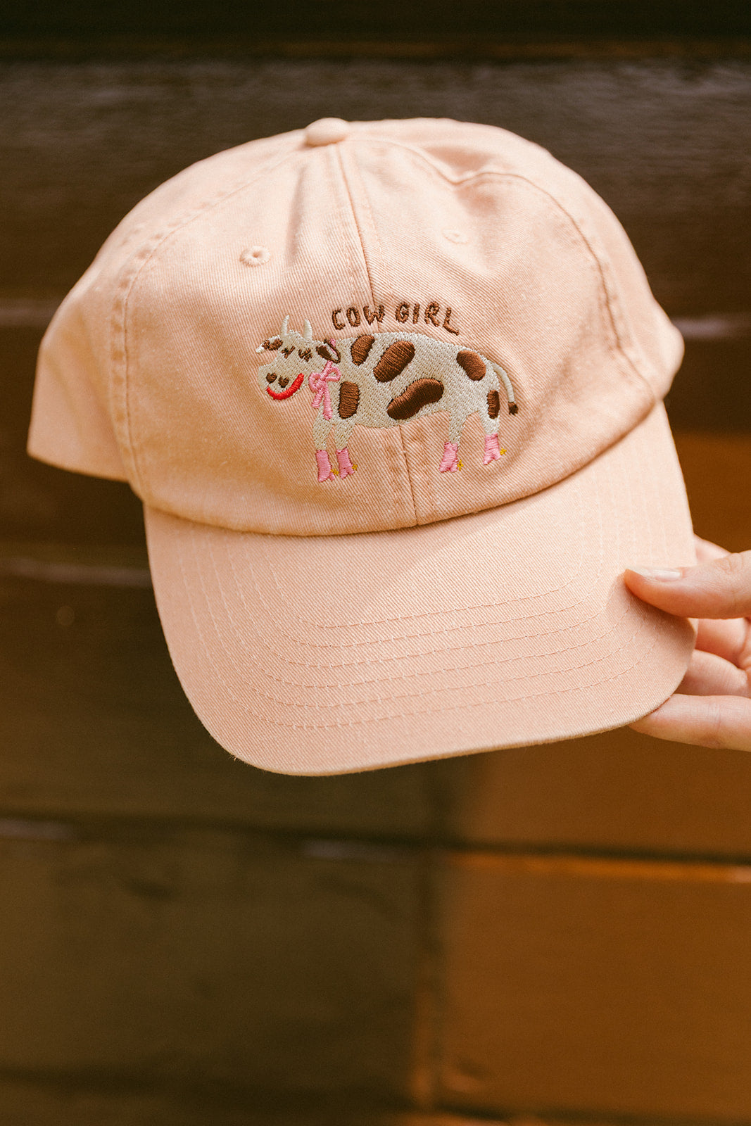 Cowgirl Embroidered Cap