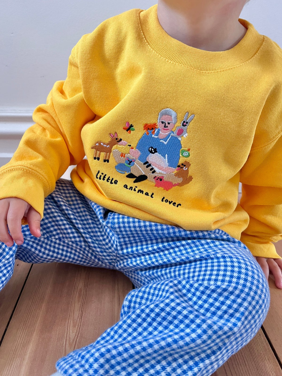 KIDS - Little Animal Lover Oversized Sweatshirt