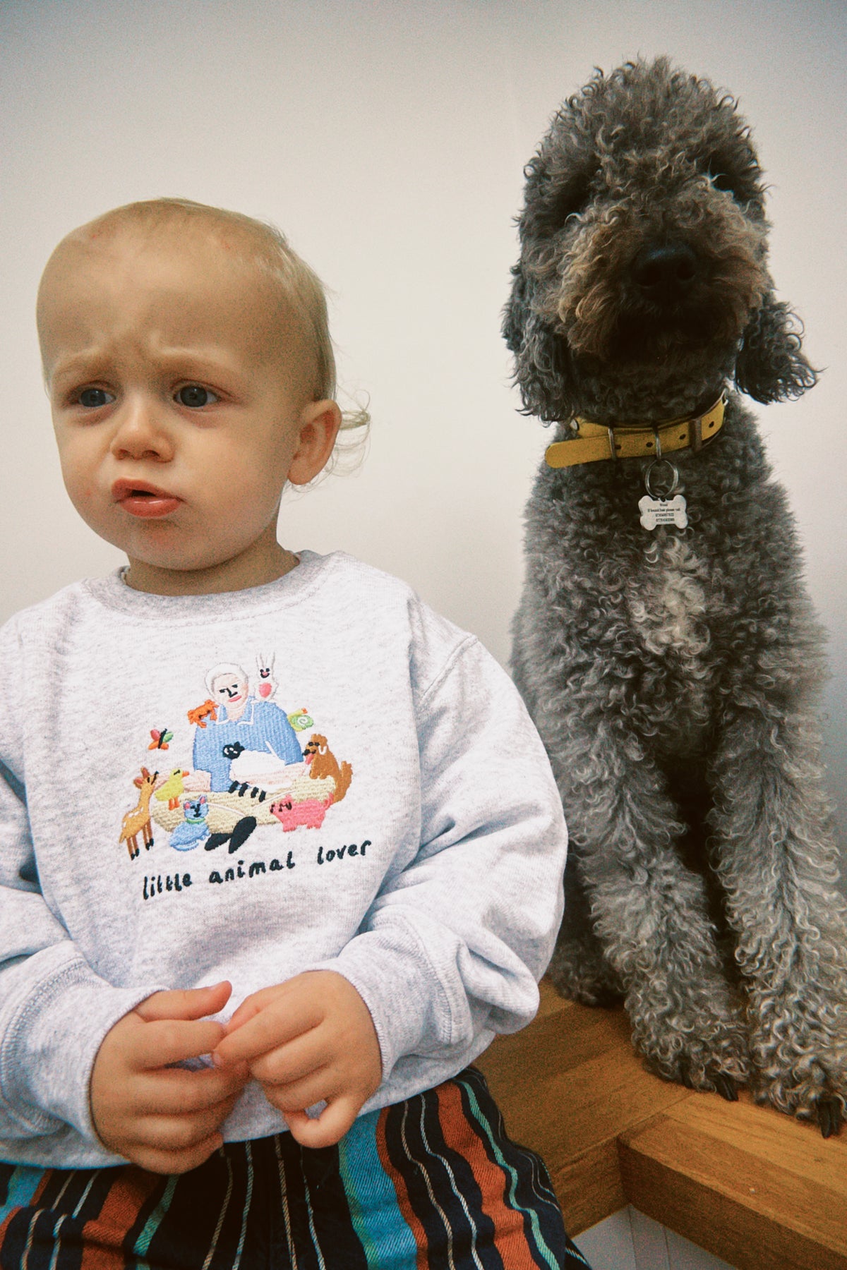 KIDS - Little Animal Lover Oversized Sweatshirt