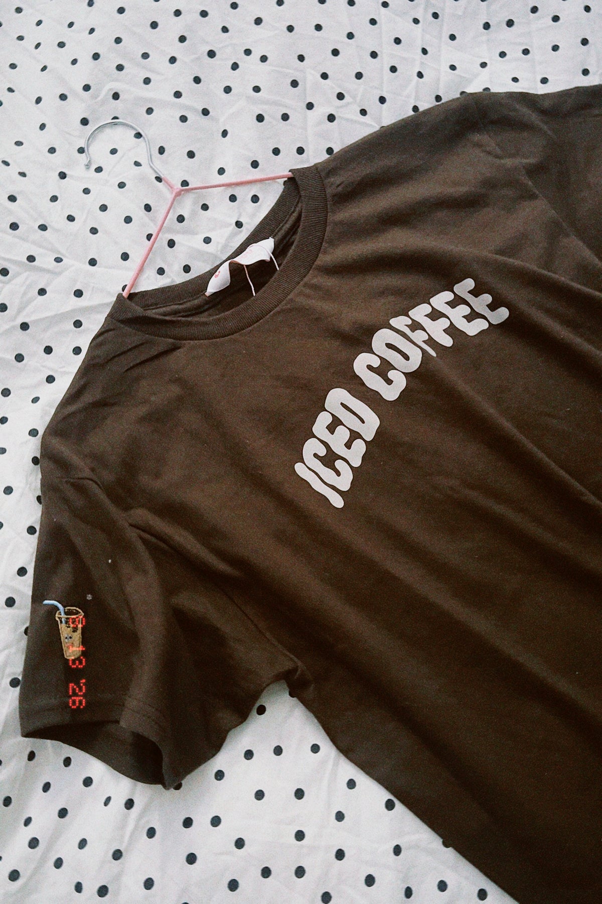 The Iced Coffee 90's Baby Tee