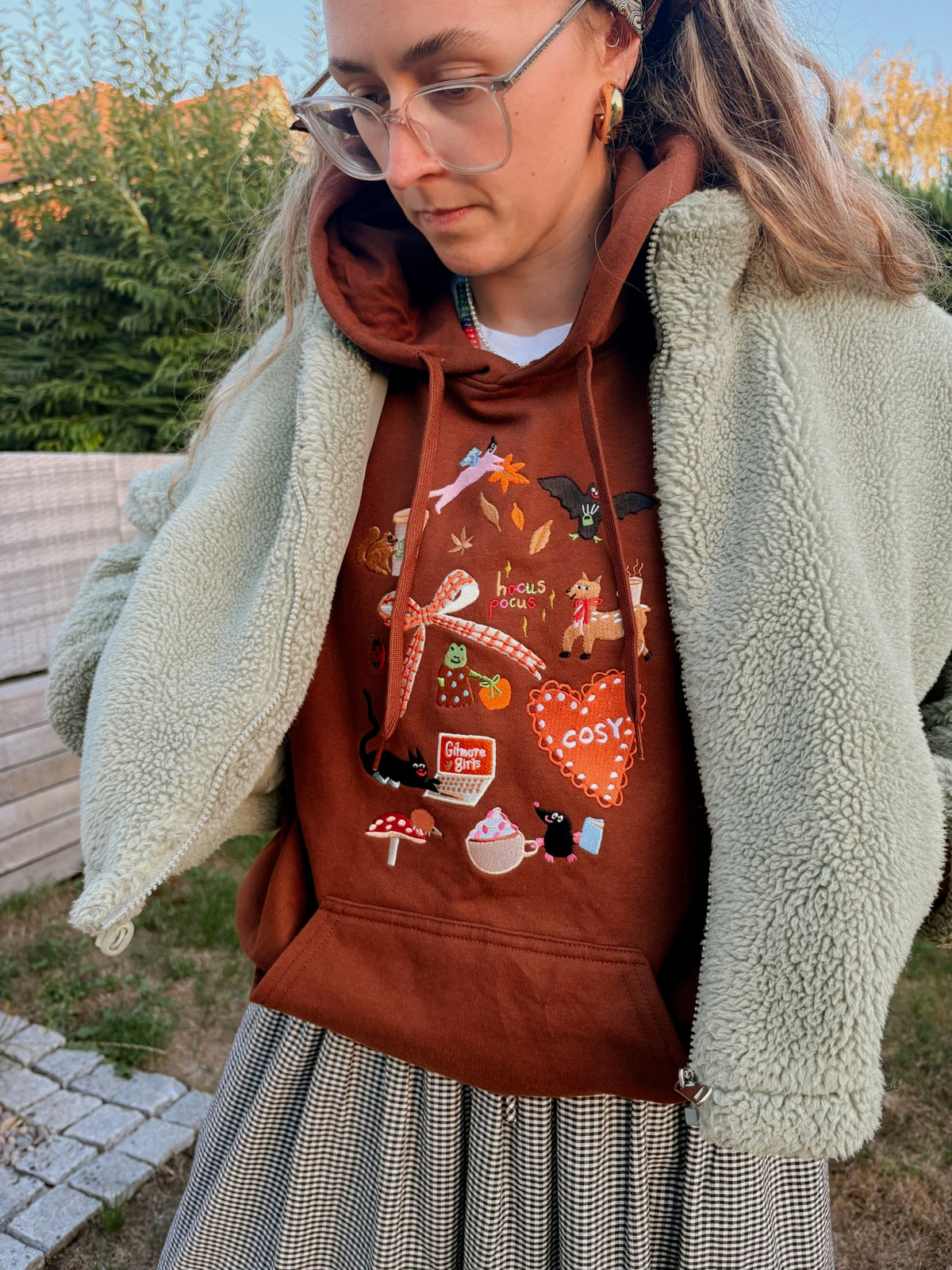 Pre-order Autumn Charmz Embroidered Sweatshirt & Hoodie