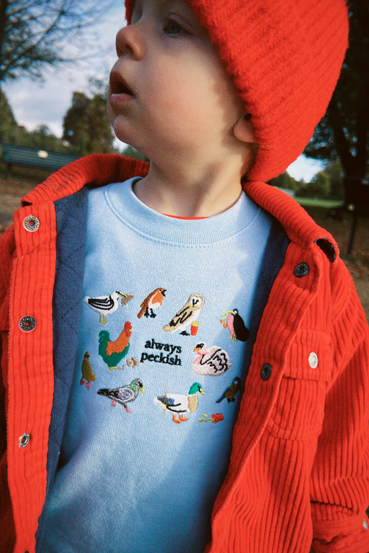 KIDS - Always Peckish Oversized Sweatshirt