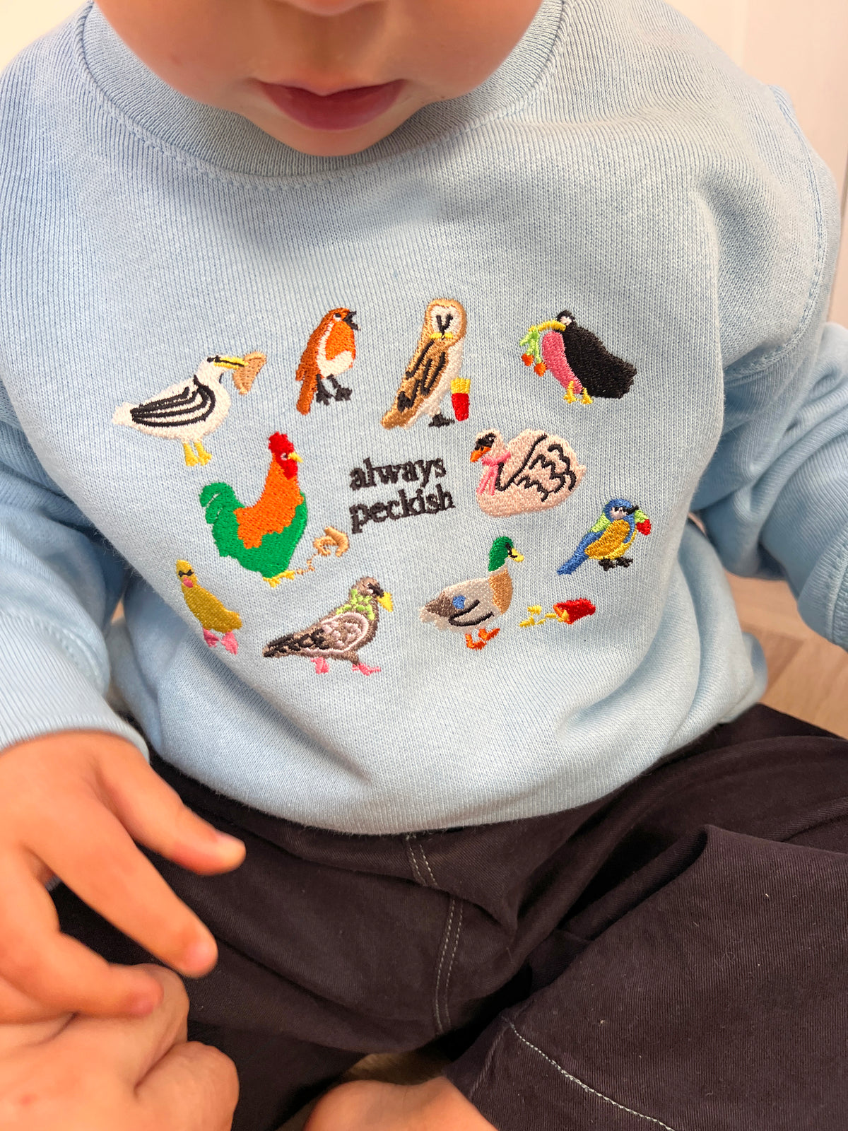 KIDS - Always Peckish Oversized Sweatshirt
