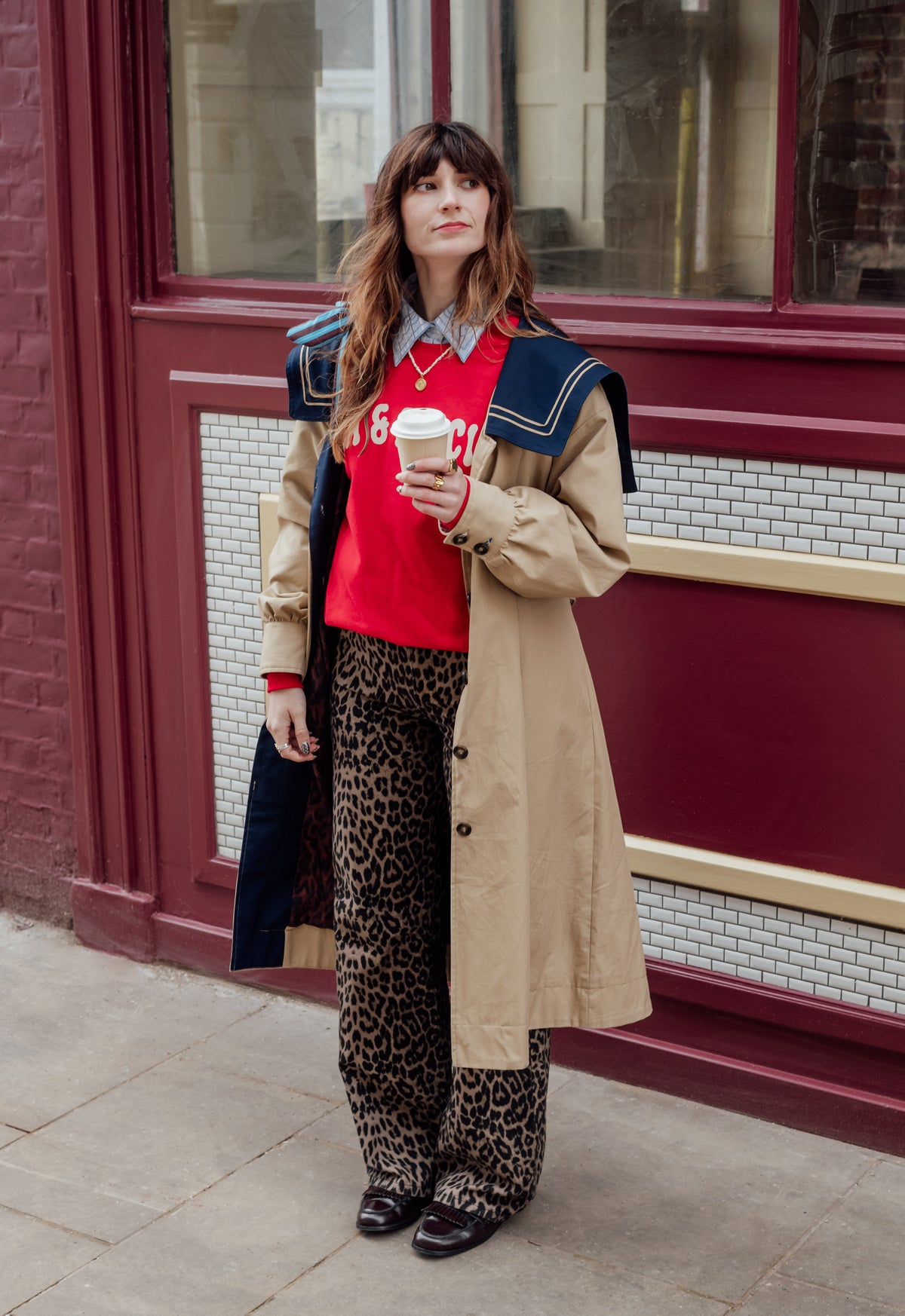 The Tea & Biccies Oversized Sweatshirt
