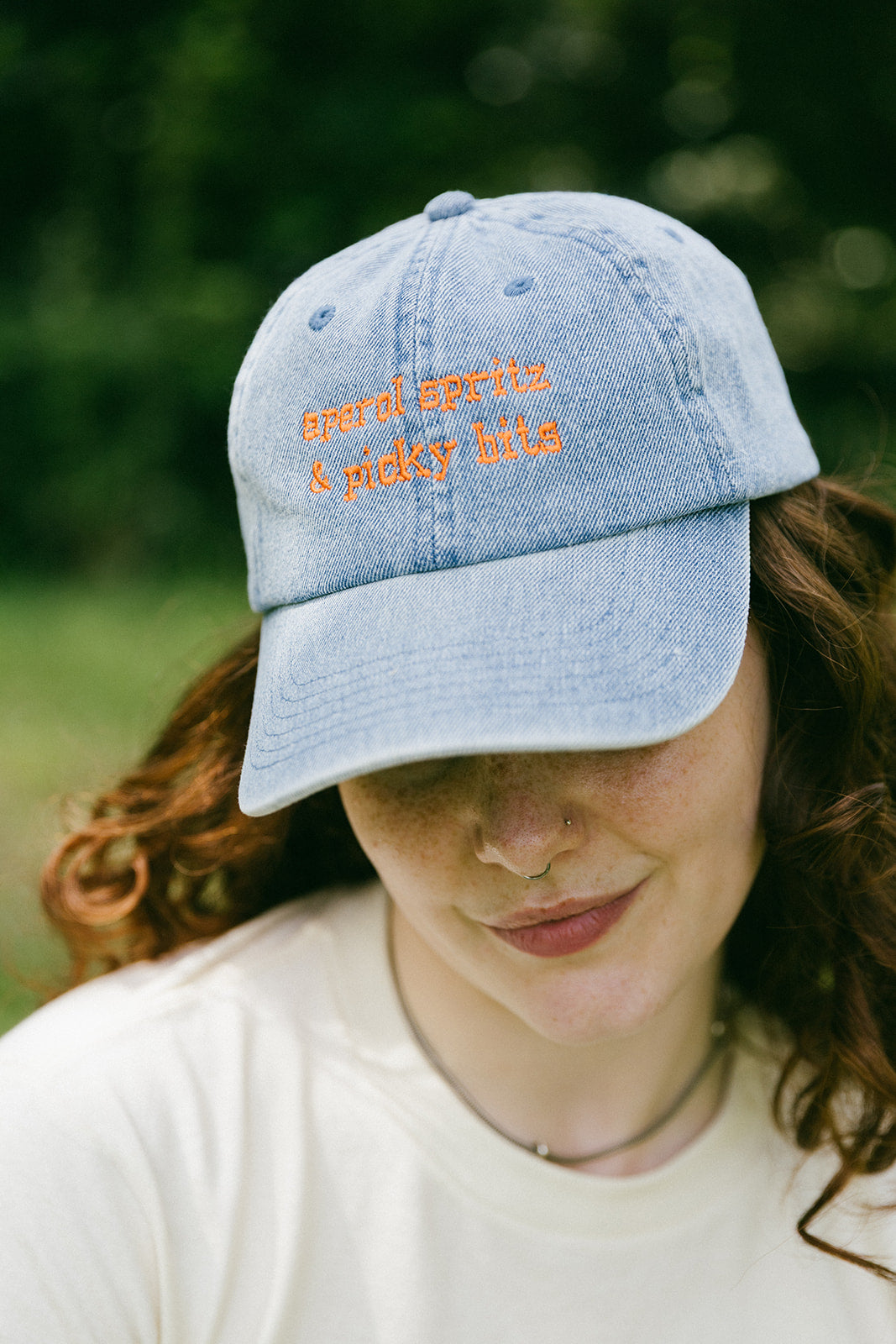 Aperol Spritz & Picky Bits Embroidered Cap