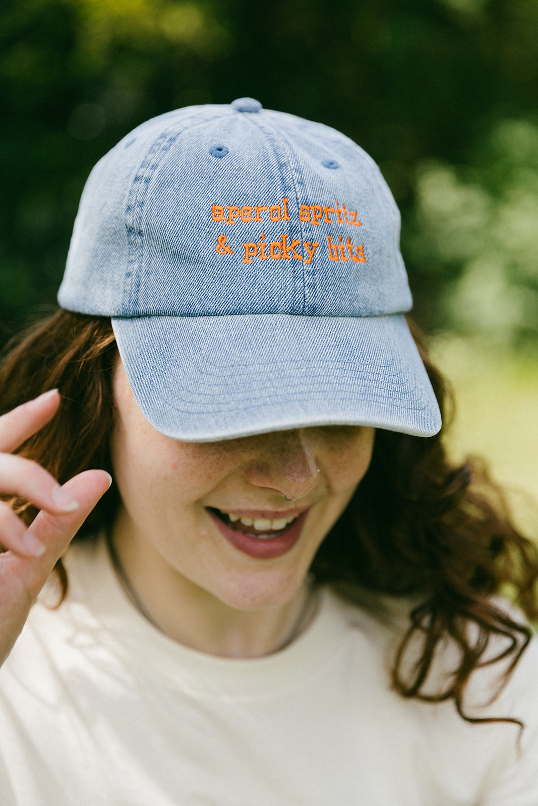 Aperol Spritz & Picky Bits Embroidered Cap