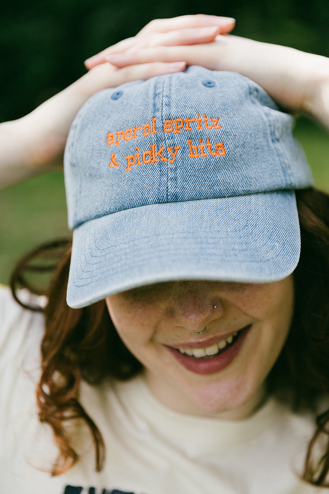 Aperol Spritz & Picky Bits Embroidered Cap
