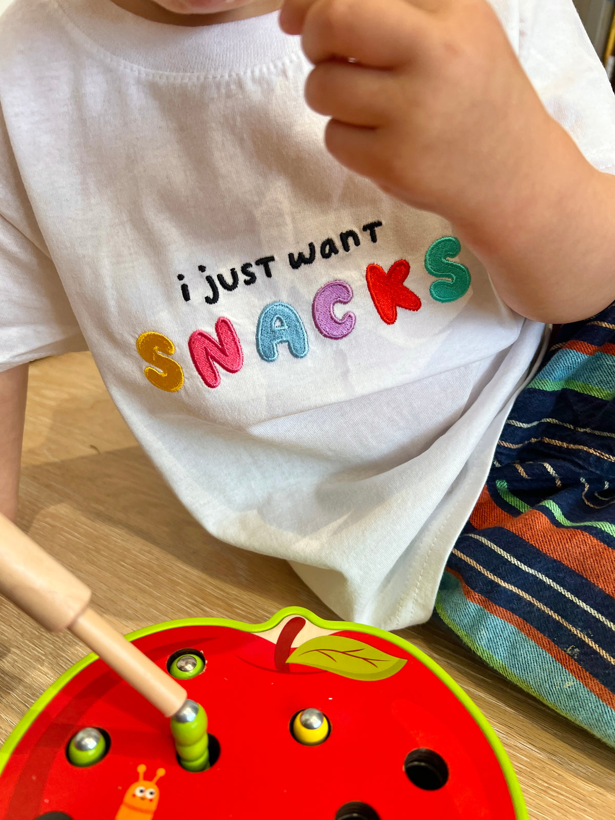 KIDS - I Just Want SNACKS T-Shirt