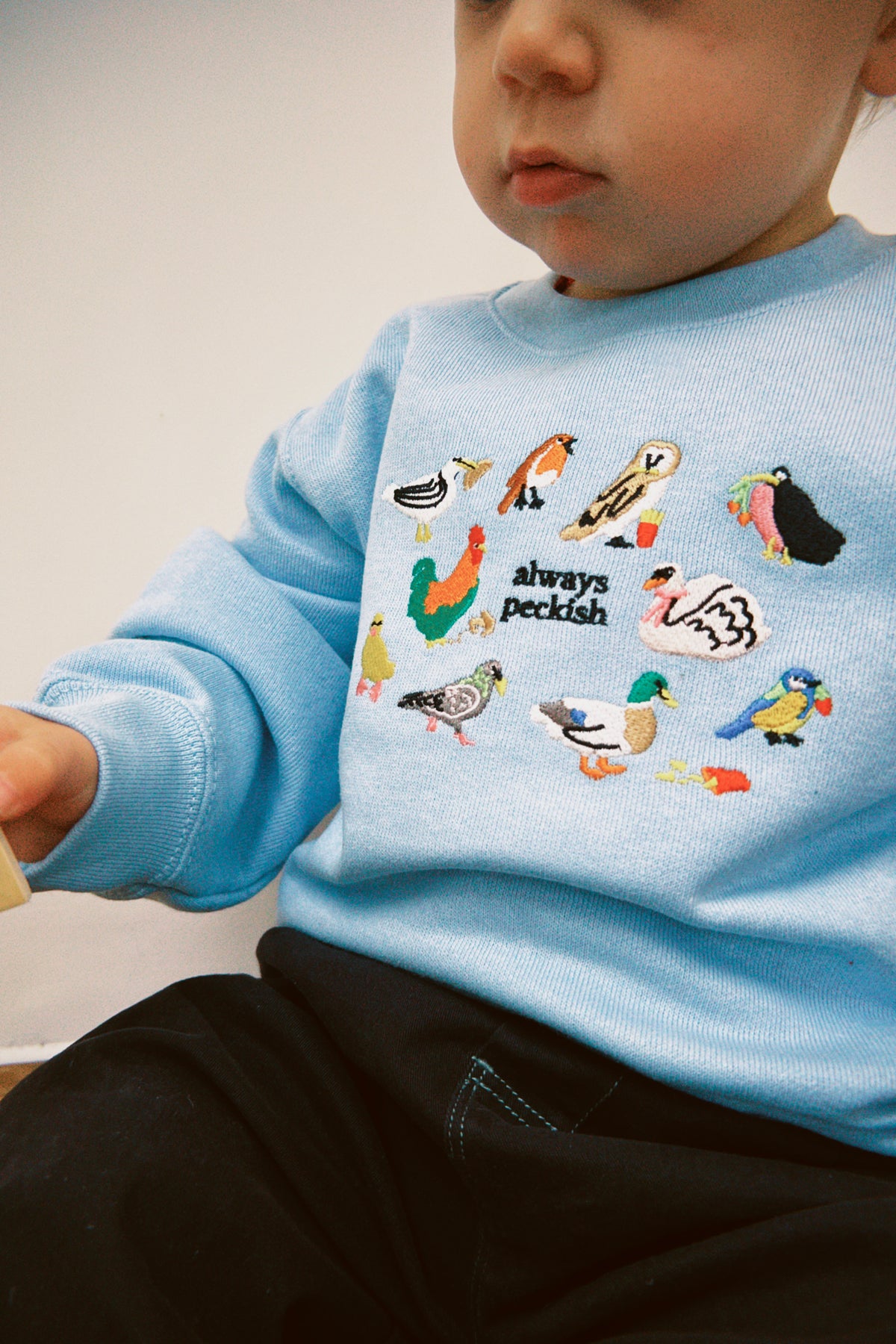 KIDS - Always Peckish Oversized Sweatshirt