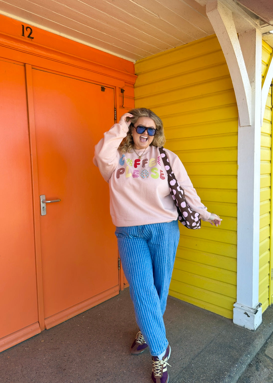 The Coffee Please Oversized Sweatshirt