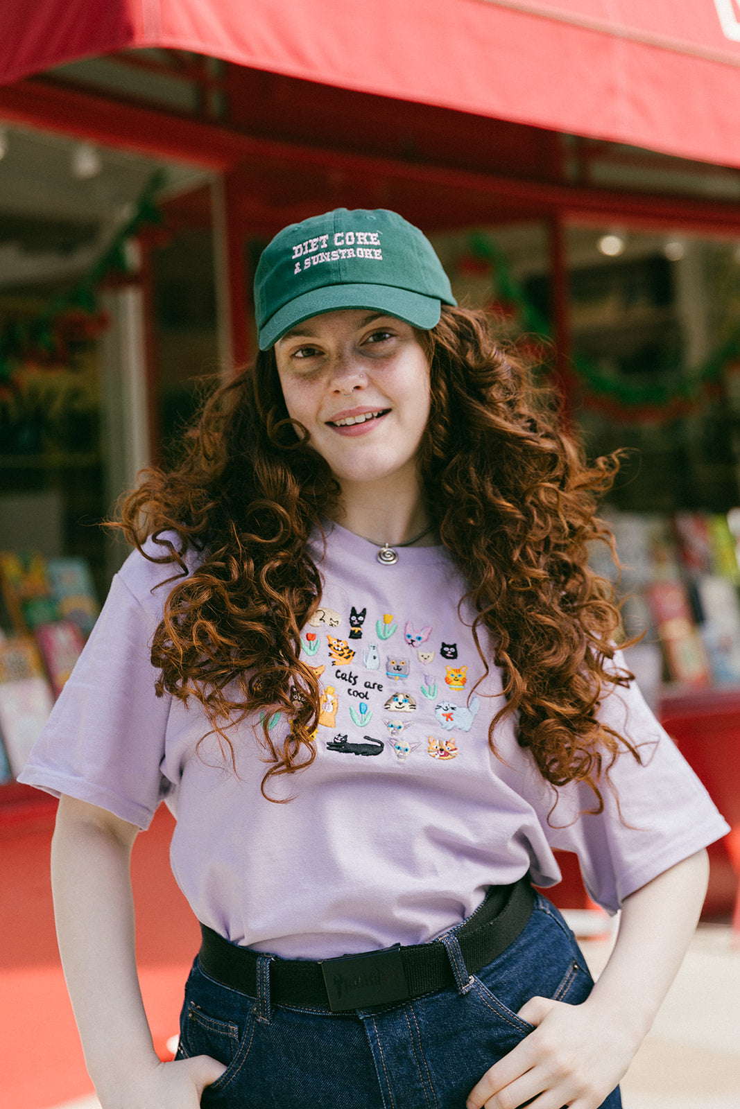 Diet Coke & Sunstroke Embroidered Cap