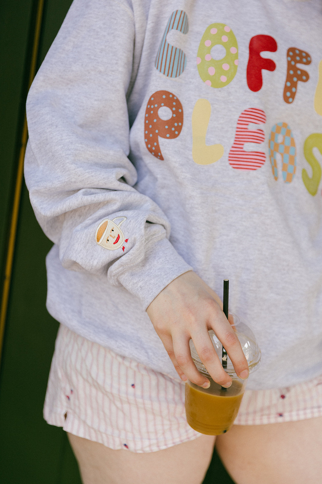 The Coffee Please Oversized Sweatshirt
