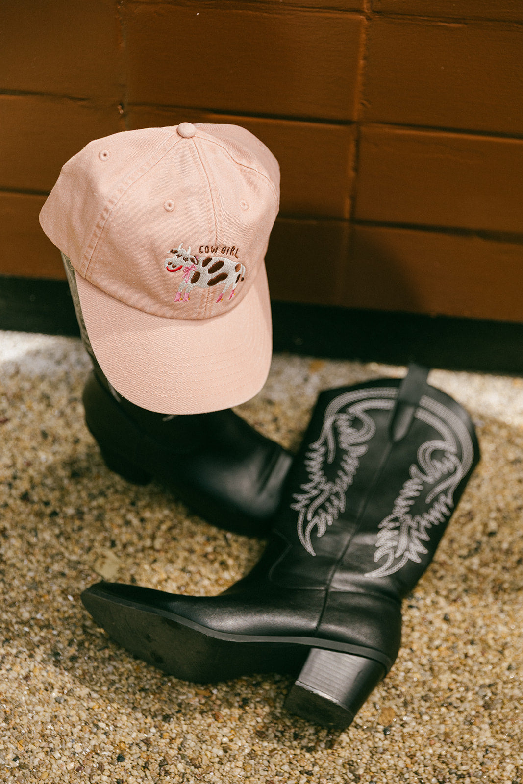Cowgirl Embroidered Cap