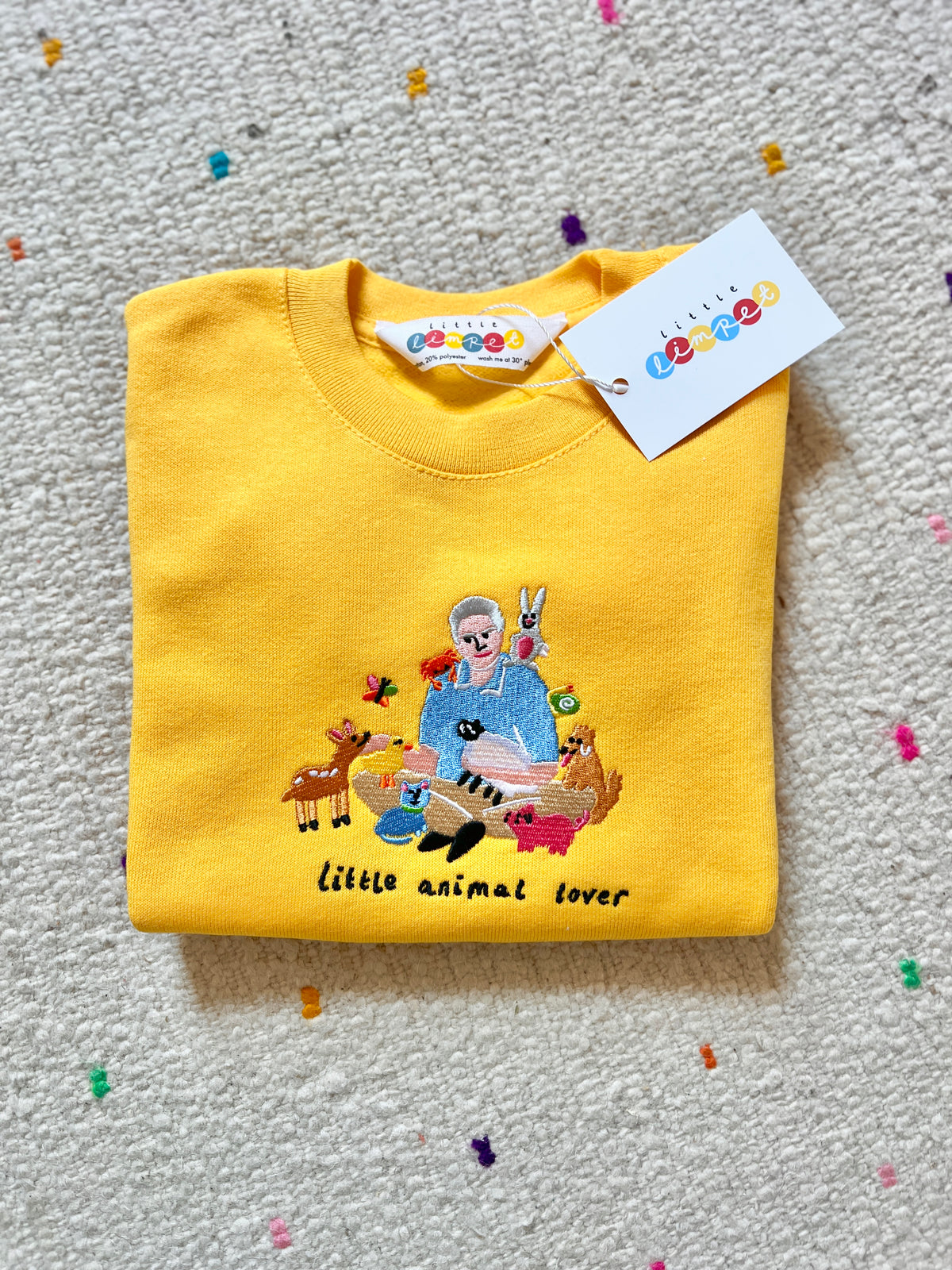 KIDS - Little Animal Lover Oversized Sweatshirt