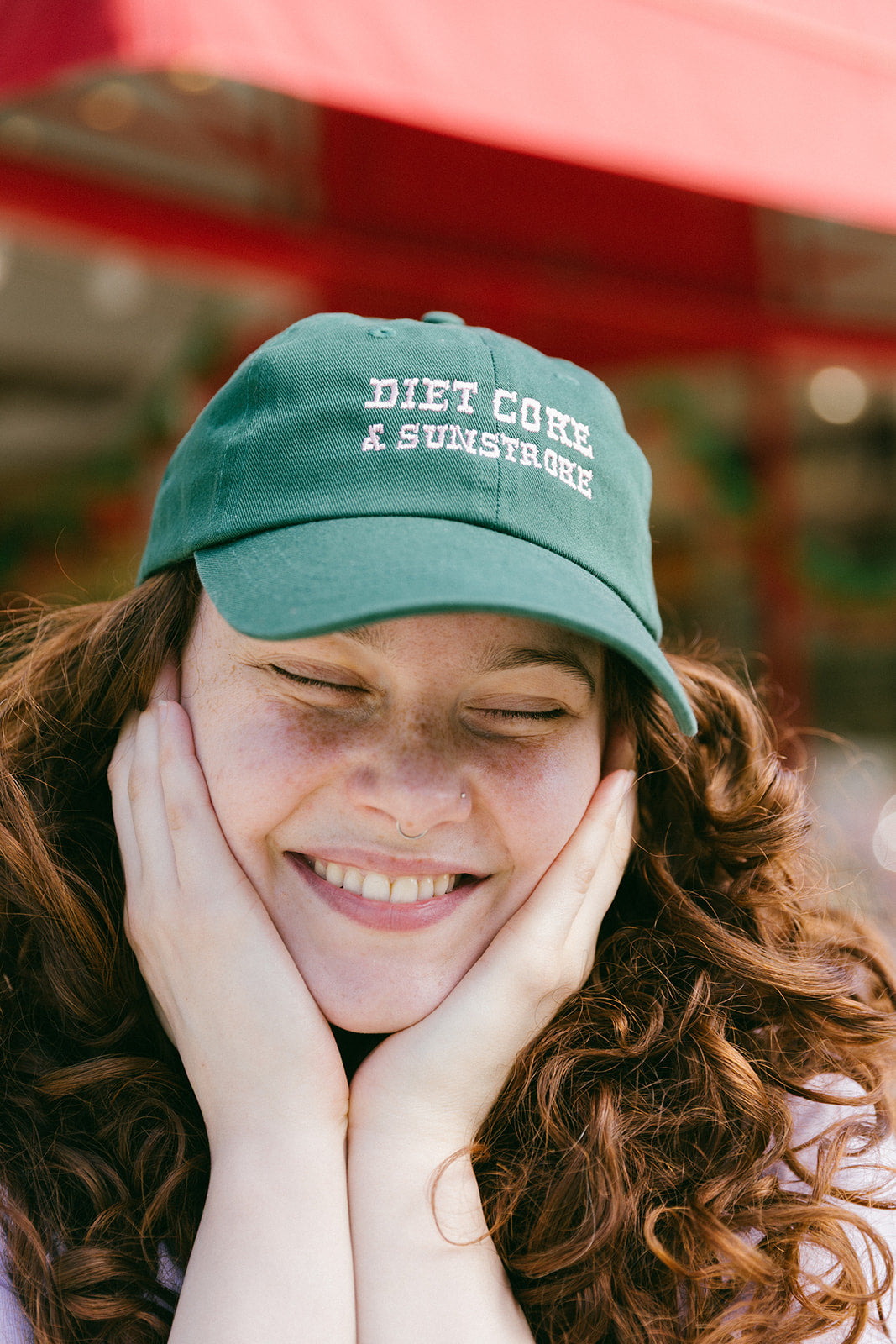 Diet Coke & Sunstroke Embroidered Cap