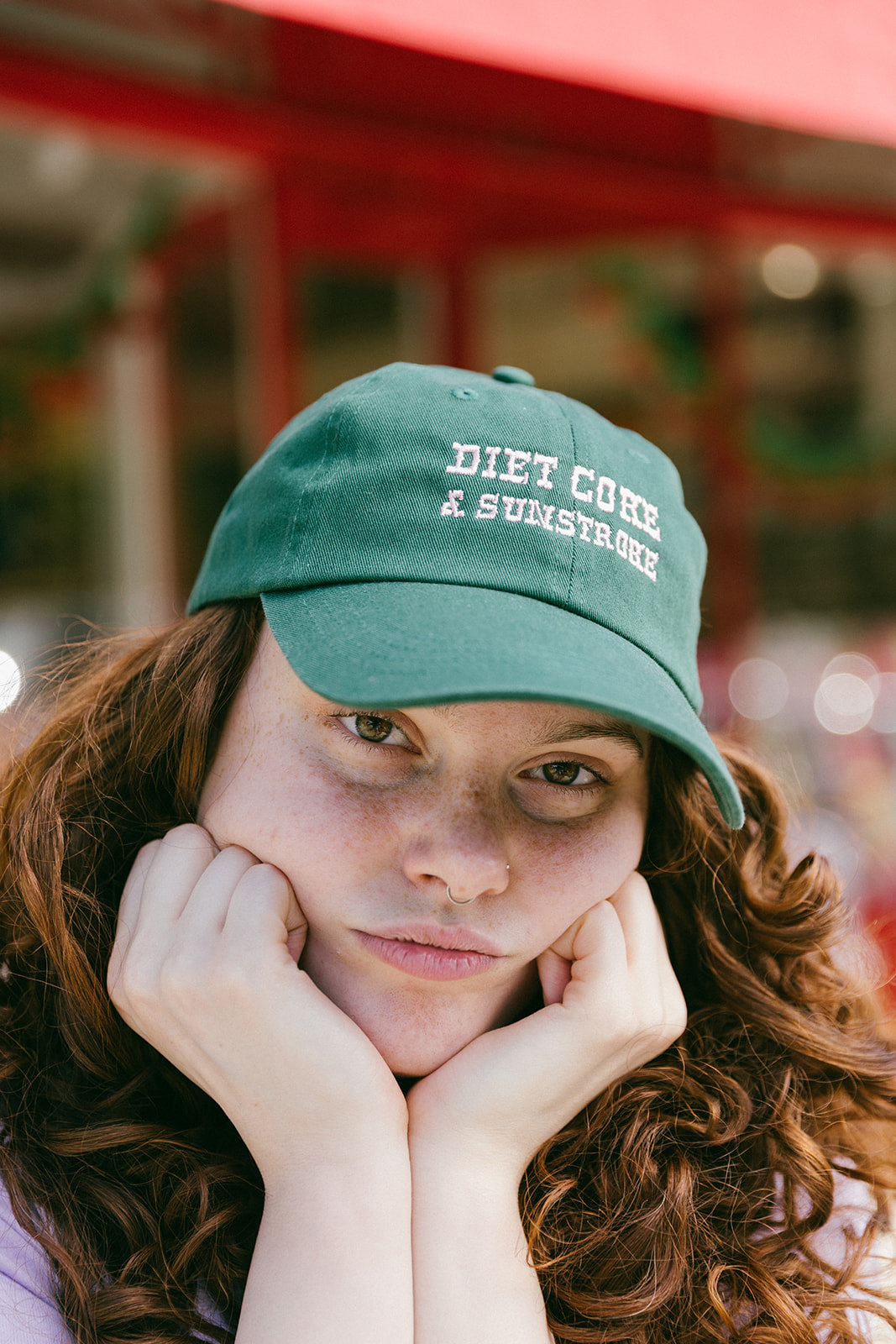 Diet Coke & Sunstroke Embroidered Cap