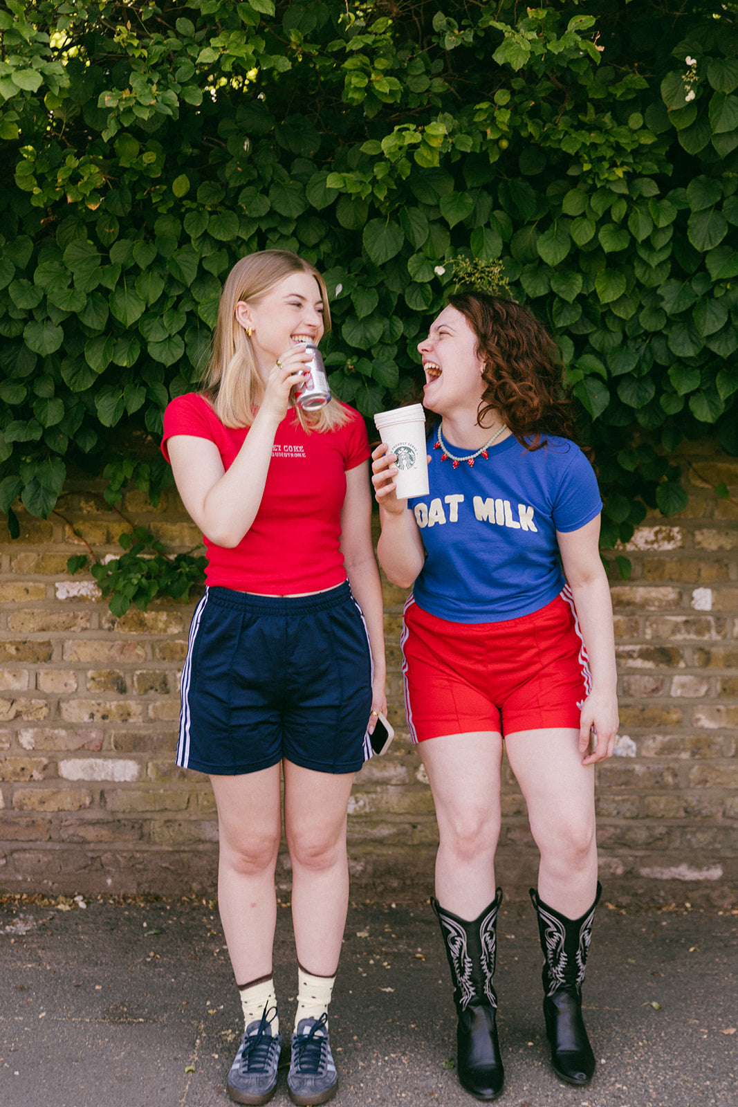 Diet Coke & Sunstroke Embroidered Baby Rib Tee