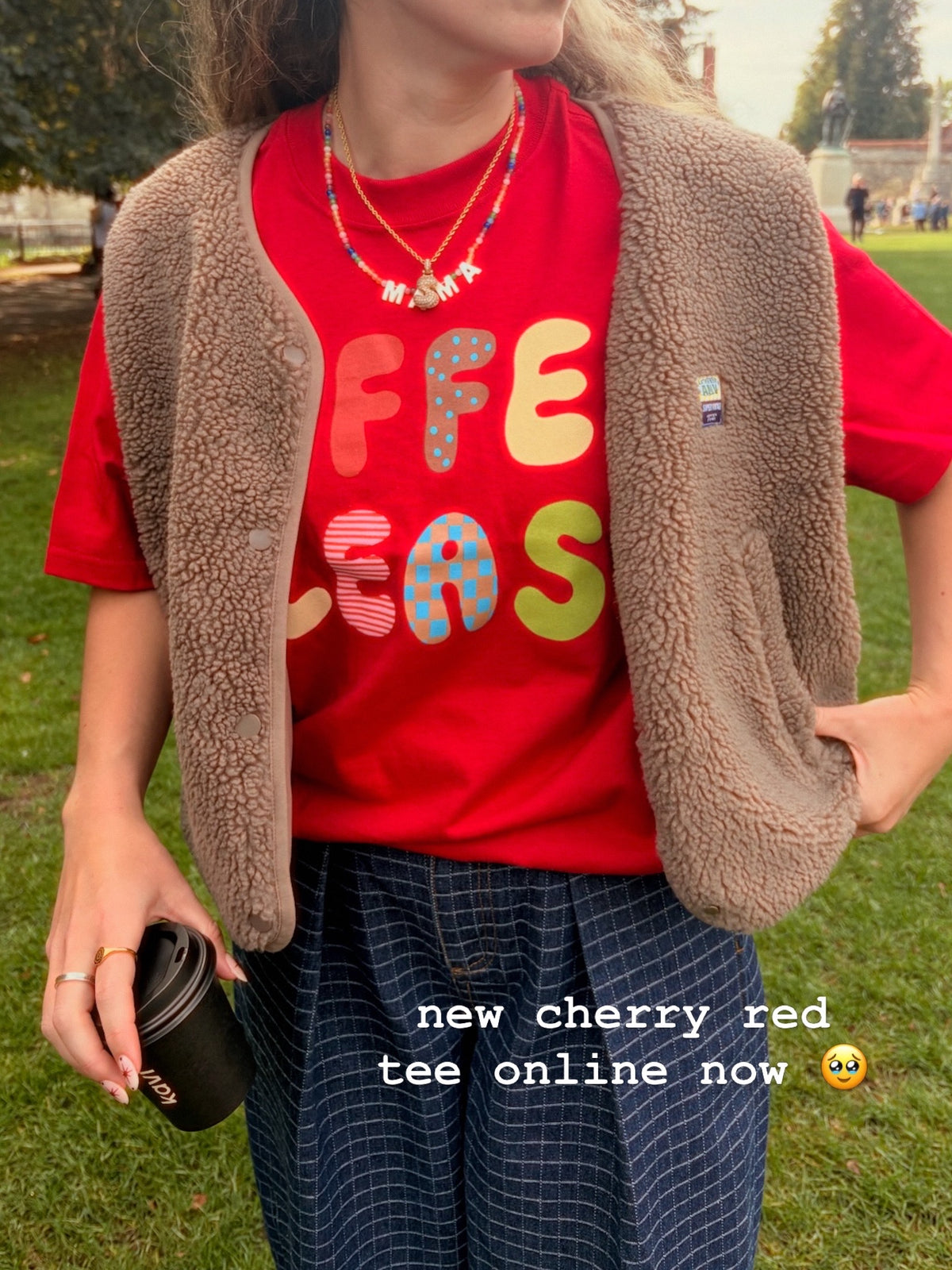 The Coffee Please Oversized T-Shirt