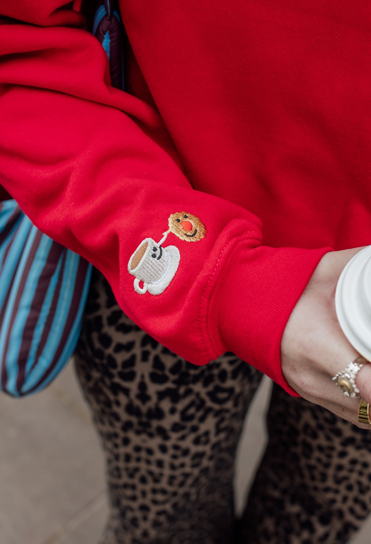 The Tea & Biccies Oversized Sweatshirt