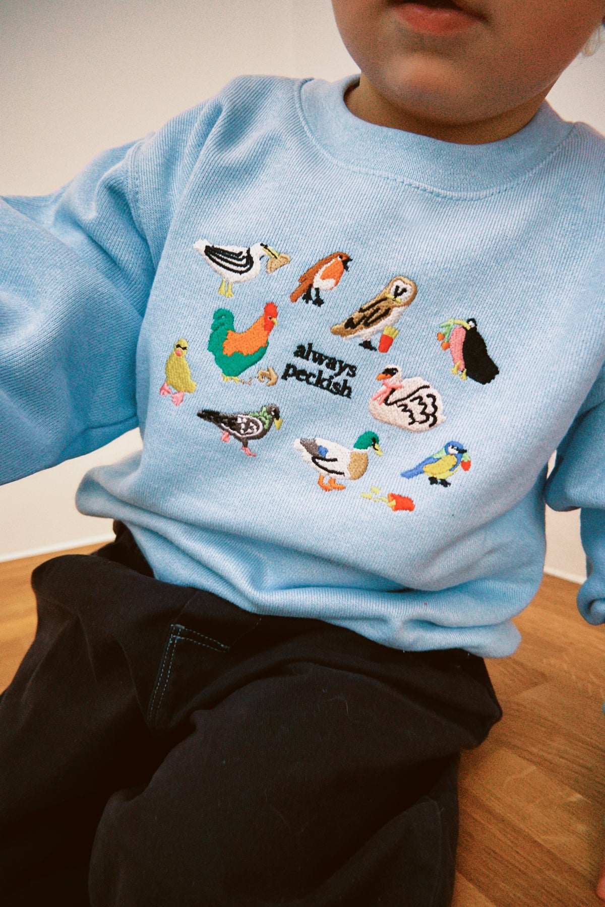 KIDS - Always Peckish Oversized Sweatshirt