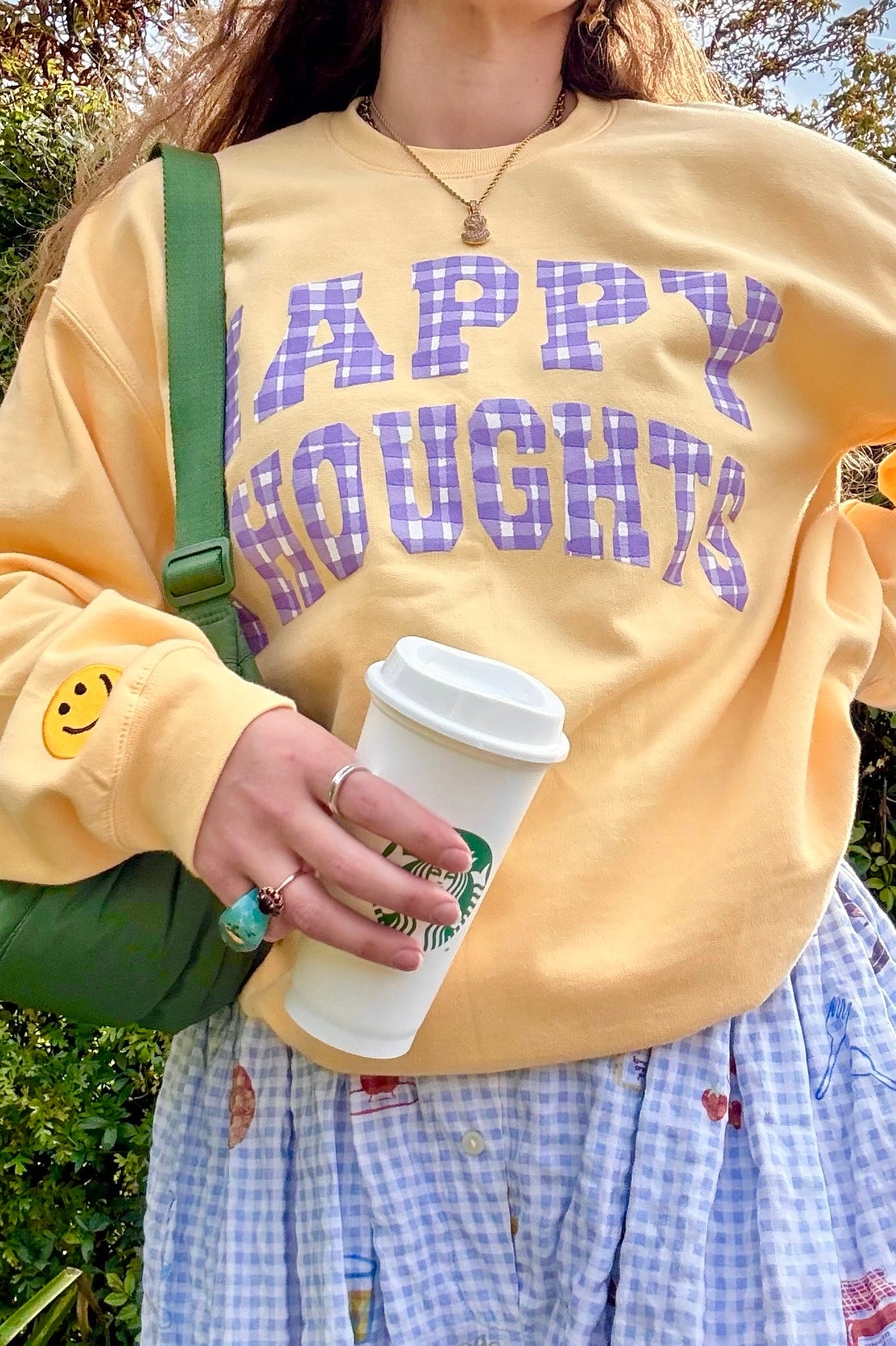 The Happy Thoughts Oversized Sweatshirt - Limpet Store