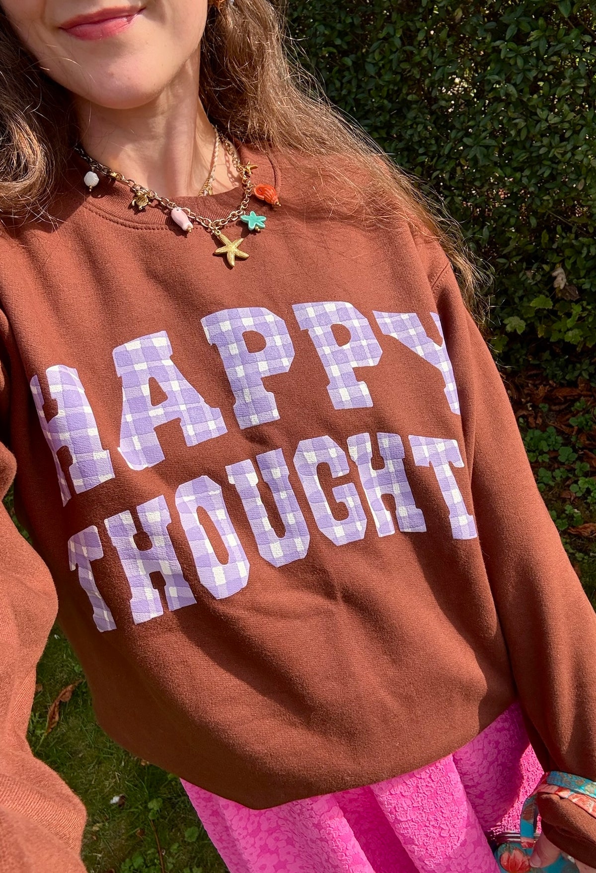 The Happy Thoughts Oversized Sweatshirt