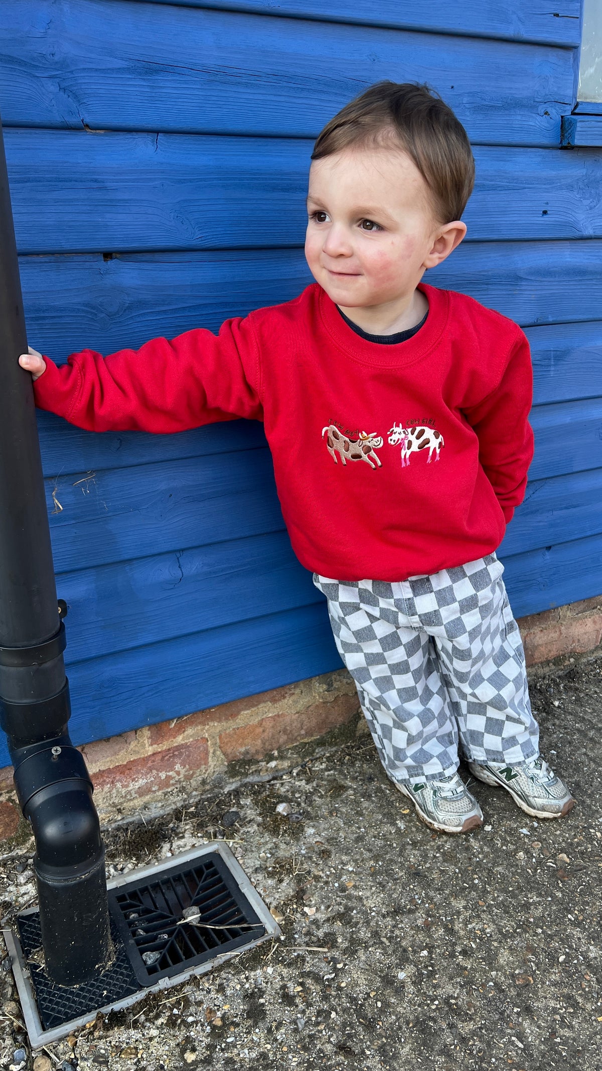 KIDS - Cowboy & Cowgirl Oversized Sweatshirt
