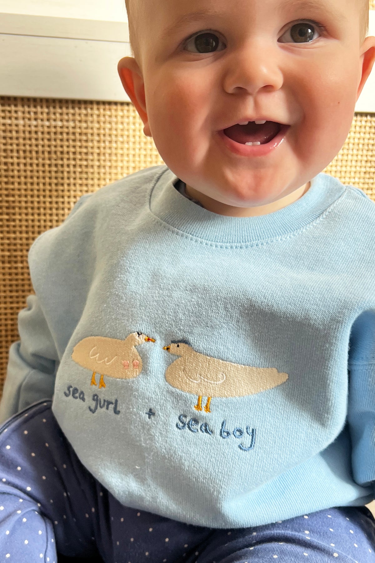 KIDS - Seagurl & Seaboy  Oversized Sweatshirt