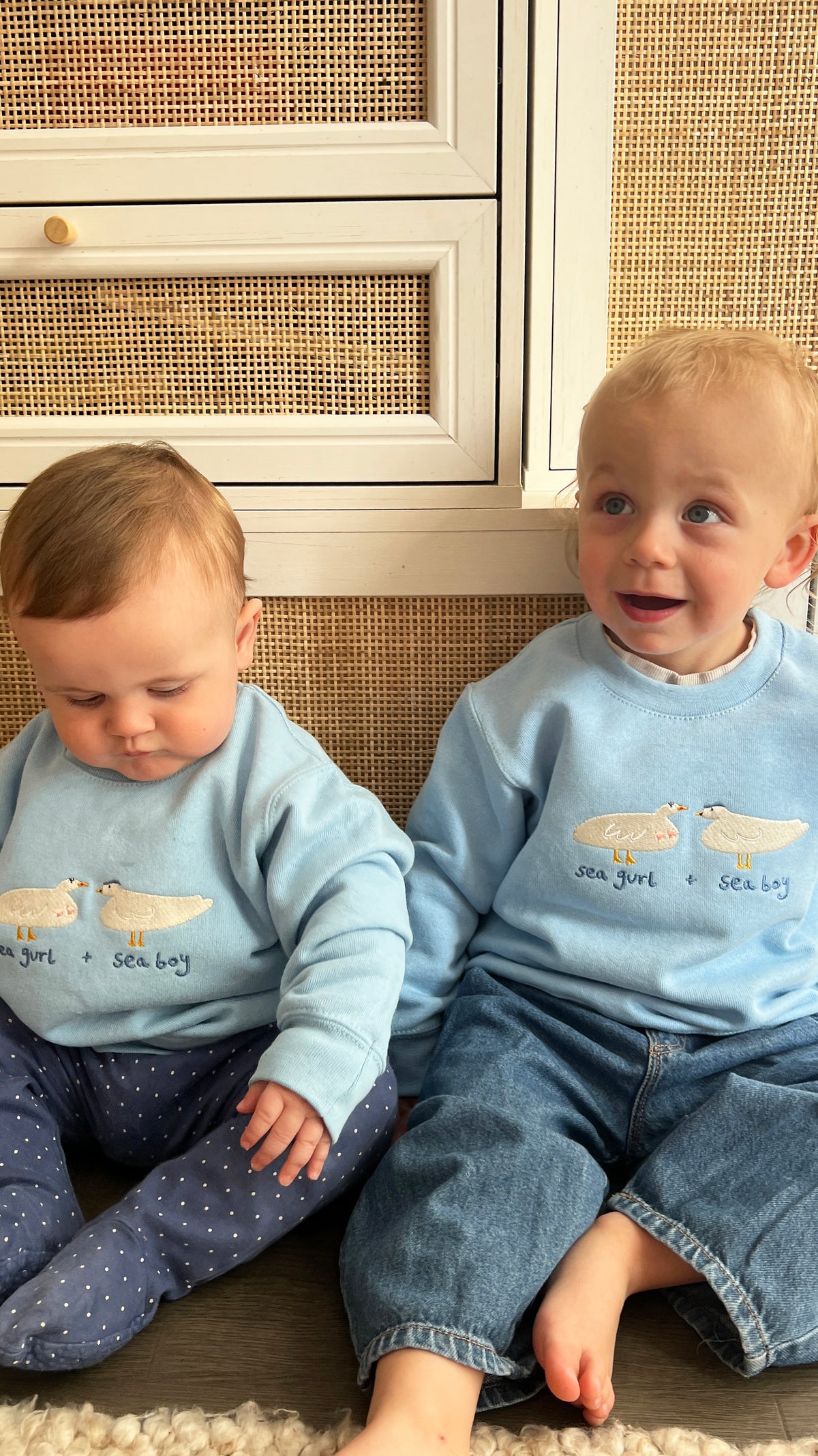 KIDS - Seagurl & Seaboy  Oversized Sweatshirt