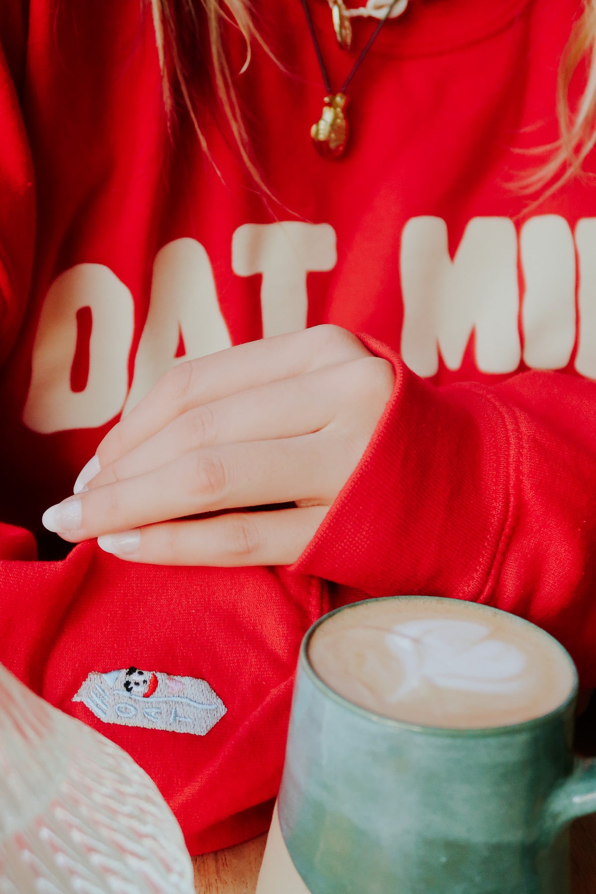 The Oat Milk Oversized Sweatshirt