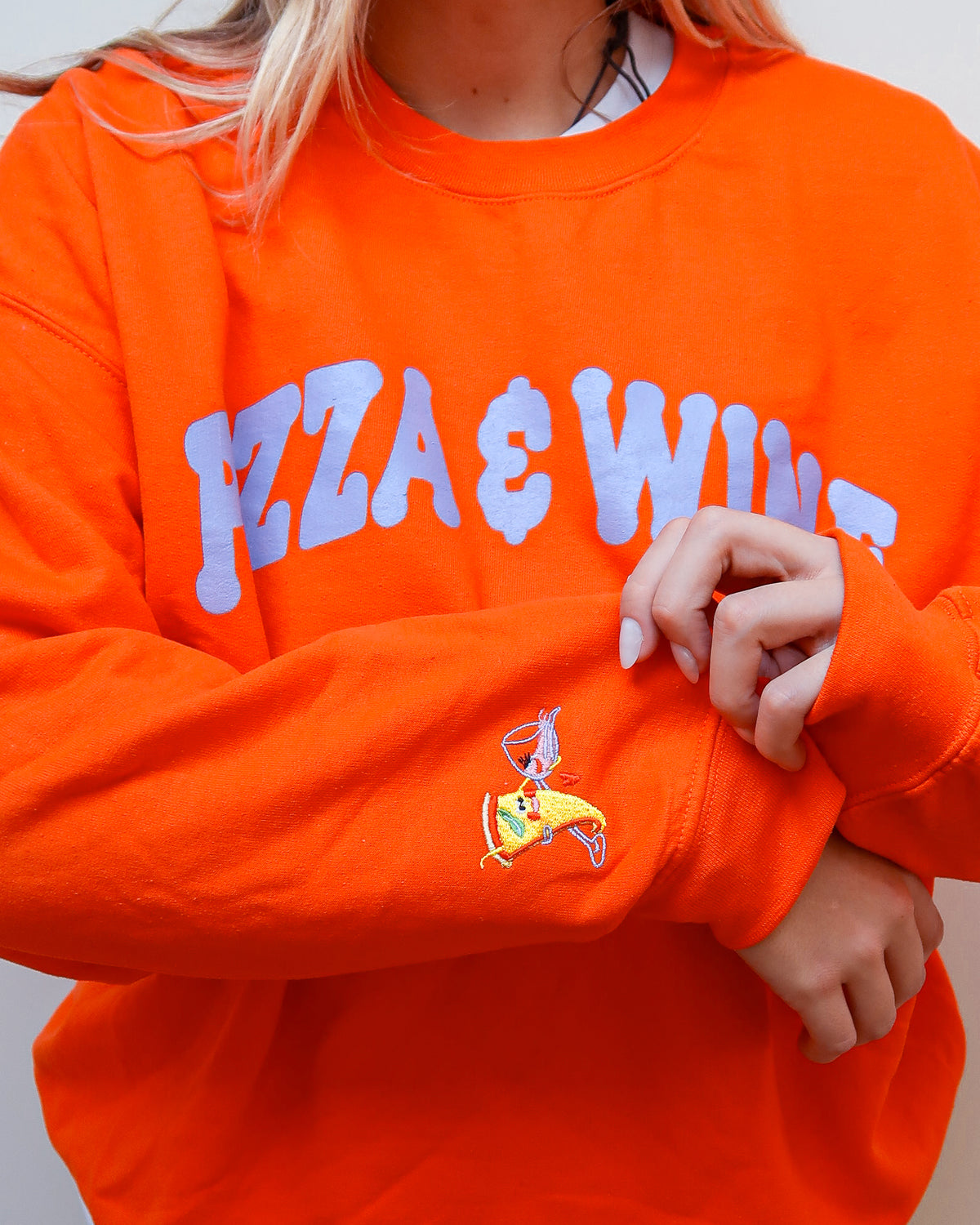 The Pizza &amp; Wine Oversized Sweatshirt