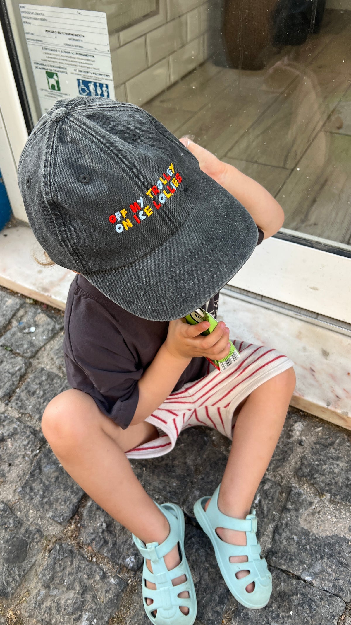 KIDS - Ice Lollies Embroidered Cap
