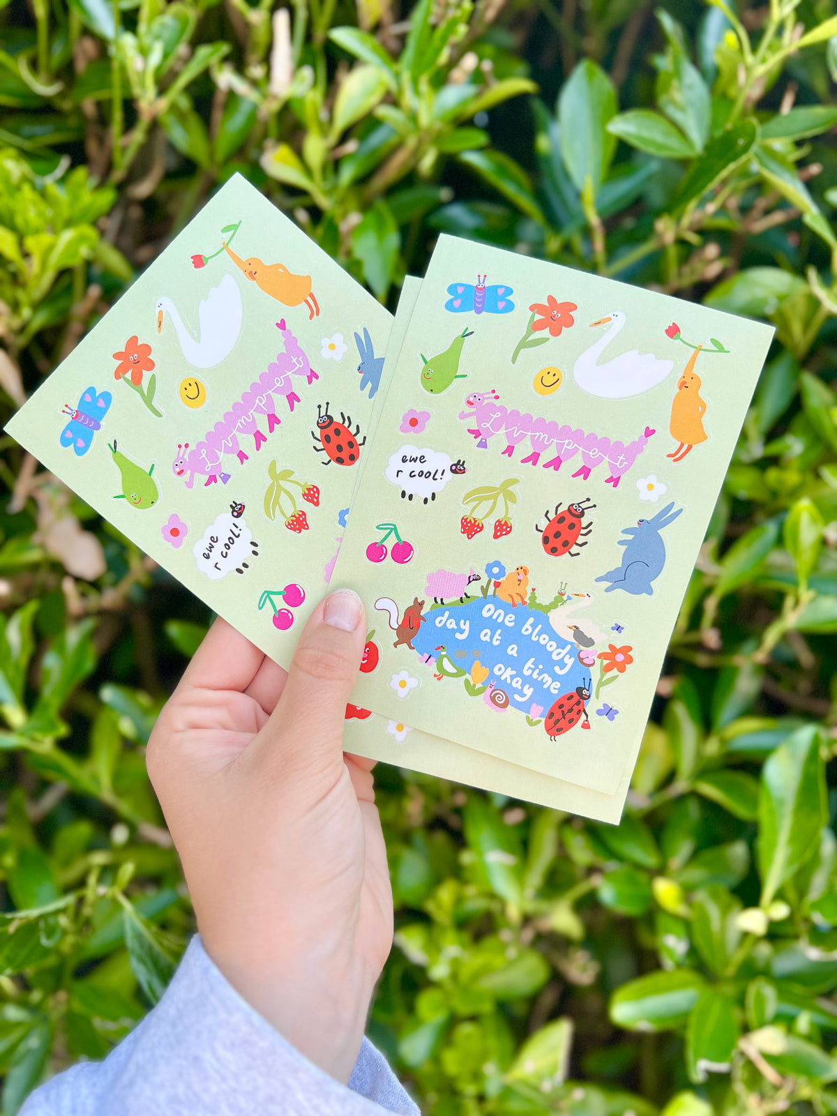 Limpet Cute Nature Sticker Sheet