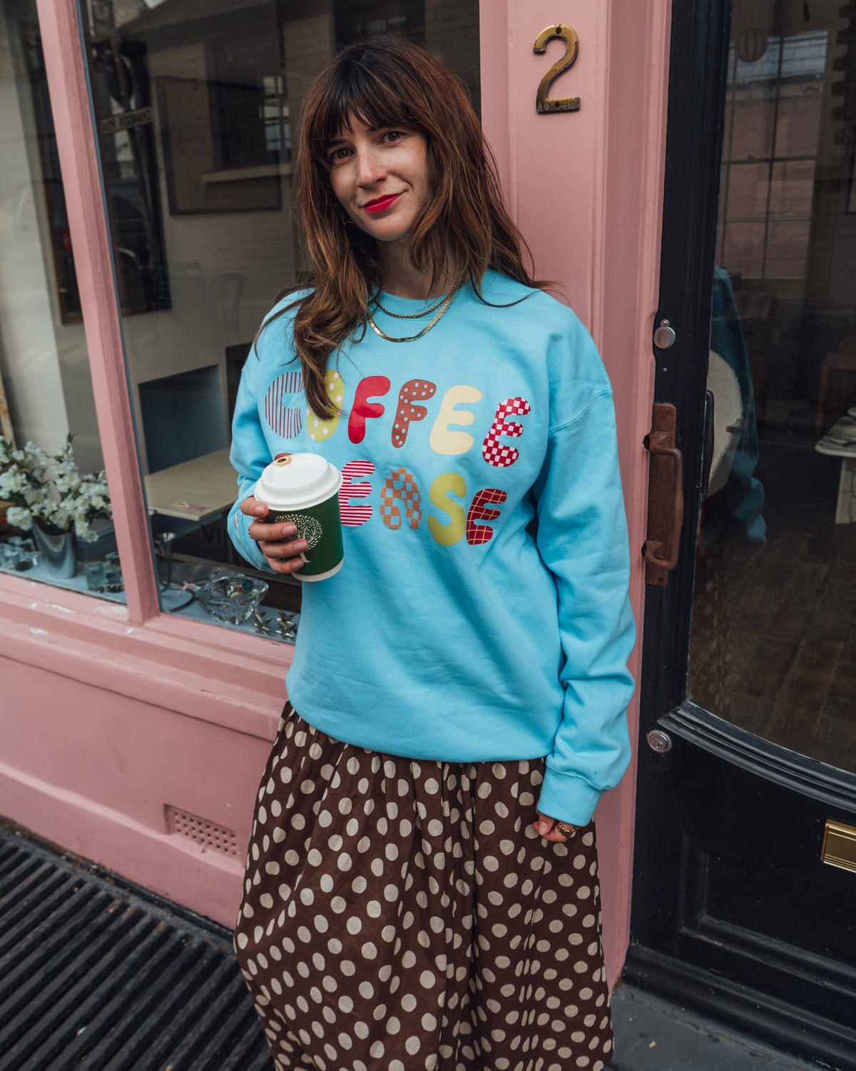 The Coffee Please Oversized Sweatshirt