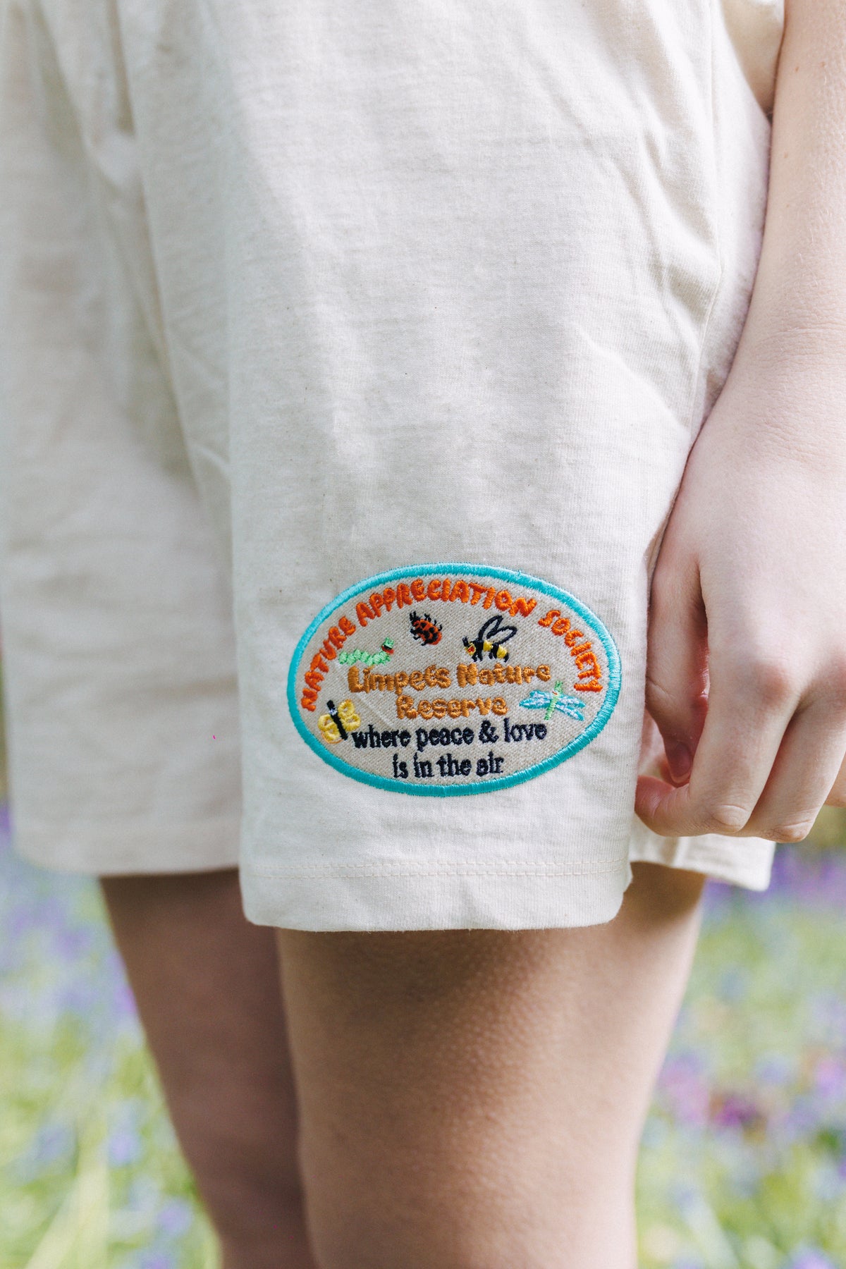 Limpet Store Nature Reserve Embroidered Shorts