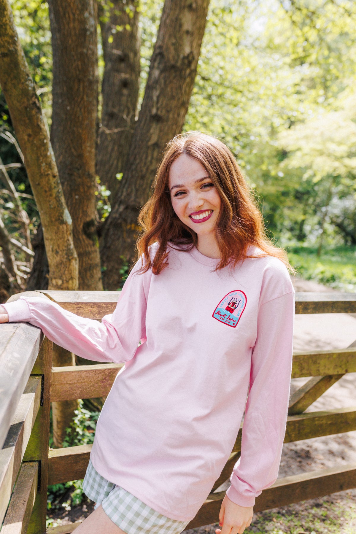 Ladybird Swim Club Embroidered Long Sleeve Top
