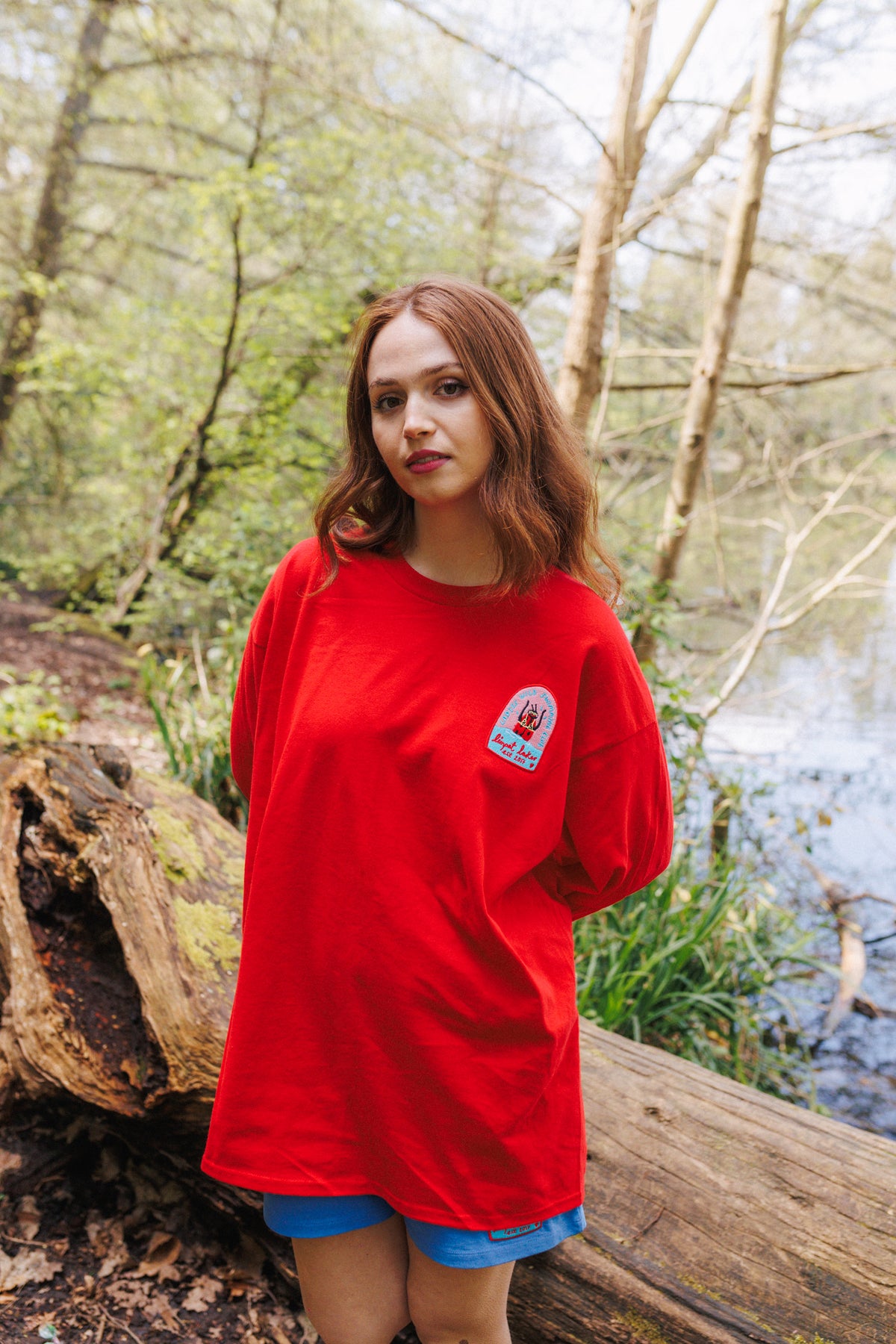 Ladybird Swim Club Embroidered Long Sleeve Top
