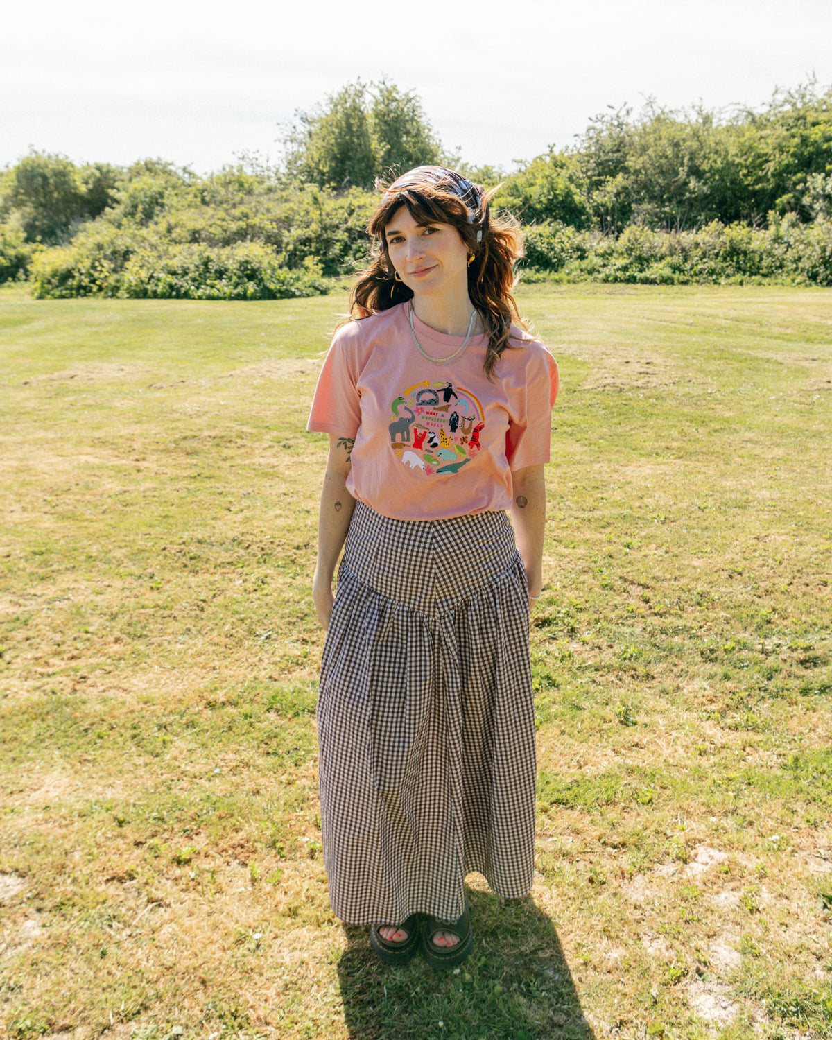 Limpet X WWF Wonderful World Embroidered Animals T-Shirt