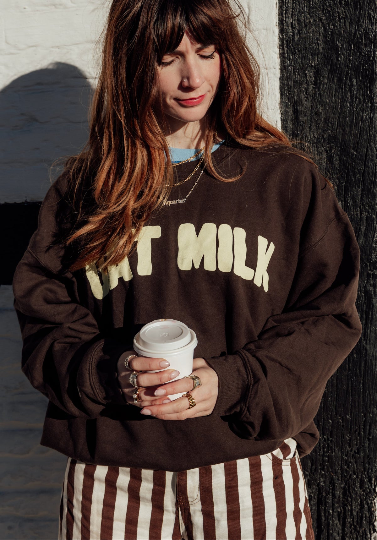 The Oat Milk Oversized Sweatshirt